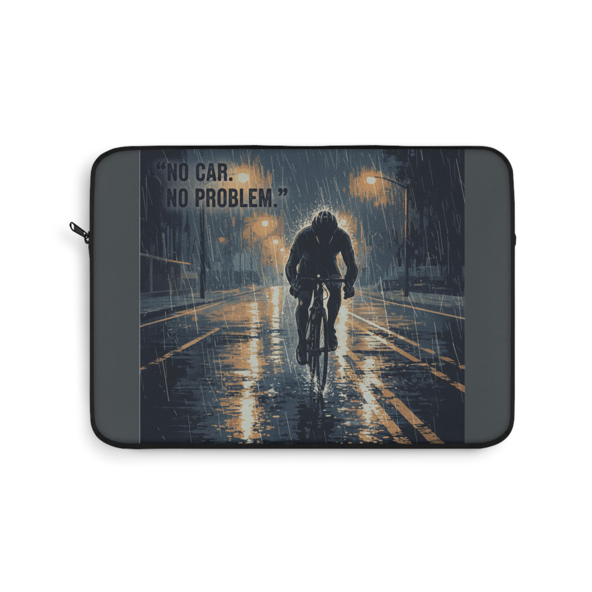 Cyclist Laptop Sleeve – No Car No Problem