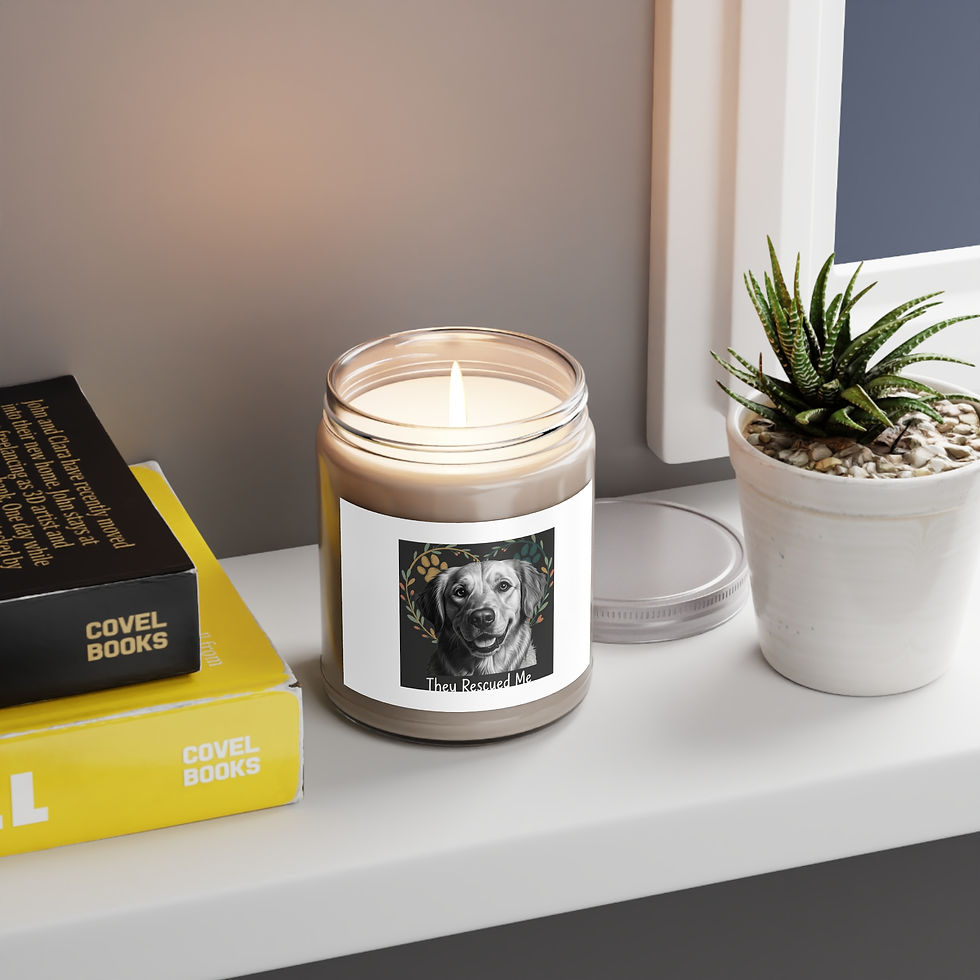Thumbnail: Golden Retriever Scented Candle – They Rescued Me