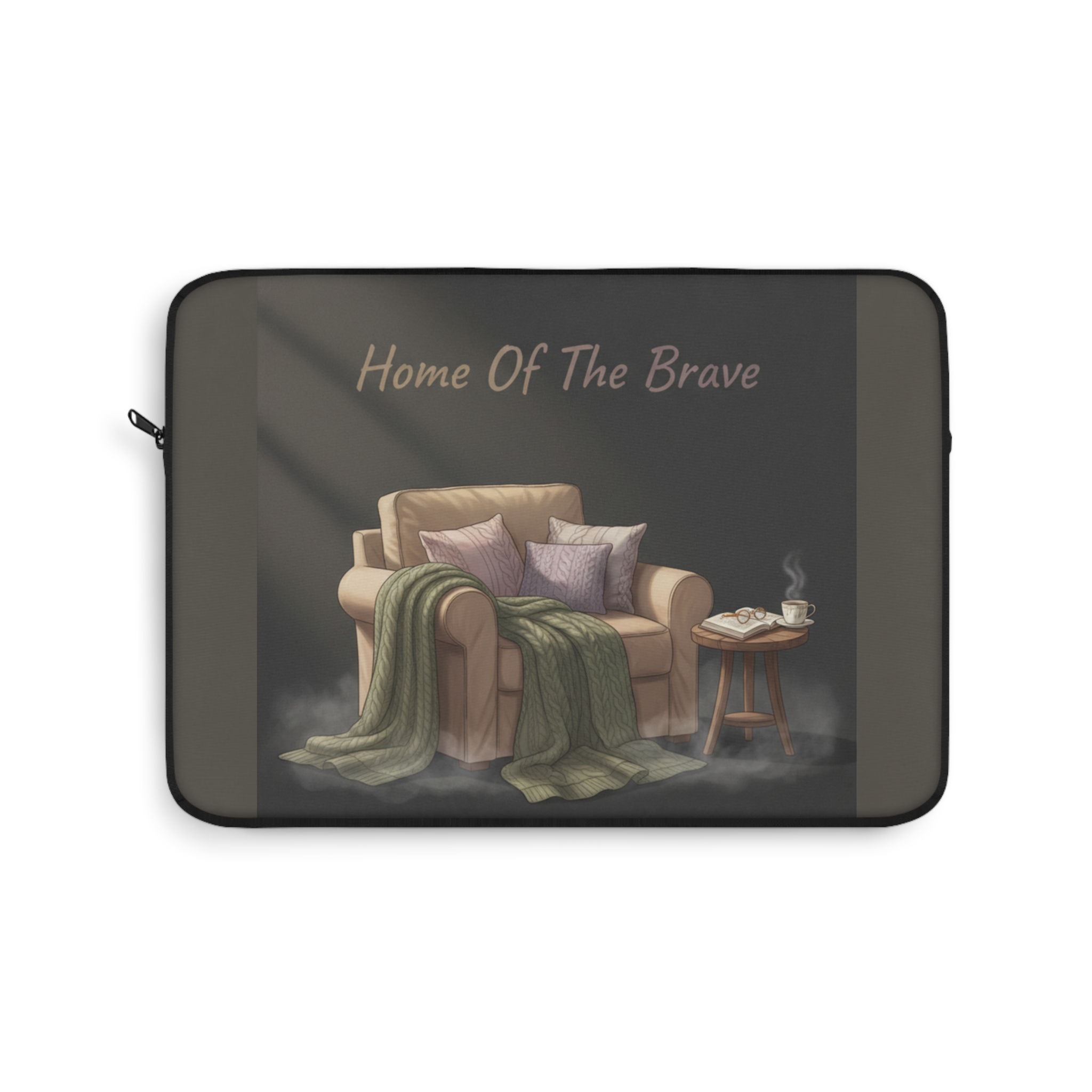 Cozy Reading Nook Laptop Sleeve – Home of the Brave