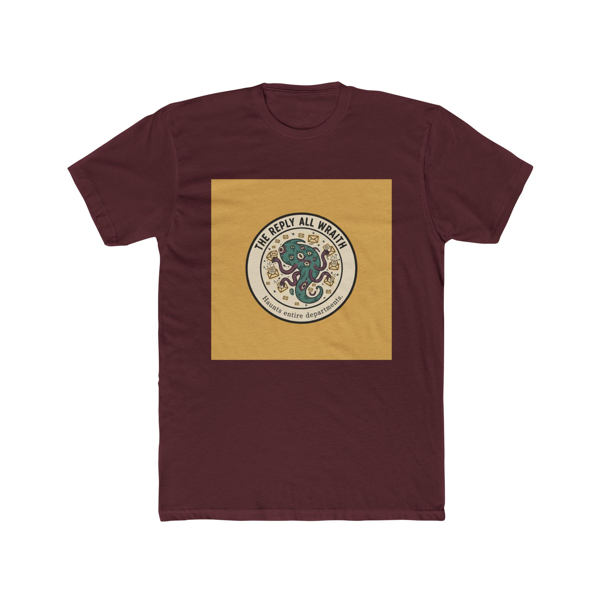 Octopus Unisex Tee – The Reply All Wraith Haunts Entire Departments