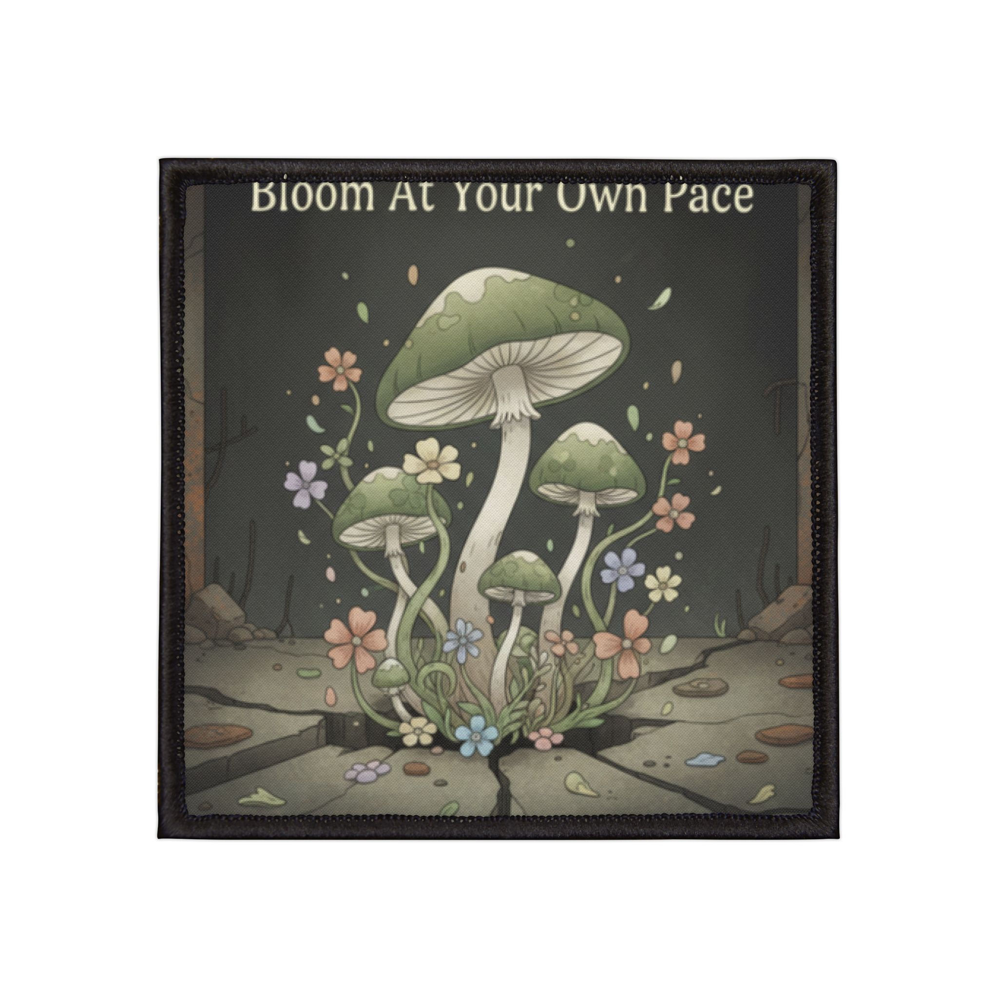 Black Cat Iron-On Patch – Bloom at Your Own Pace