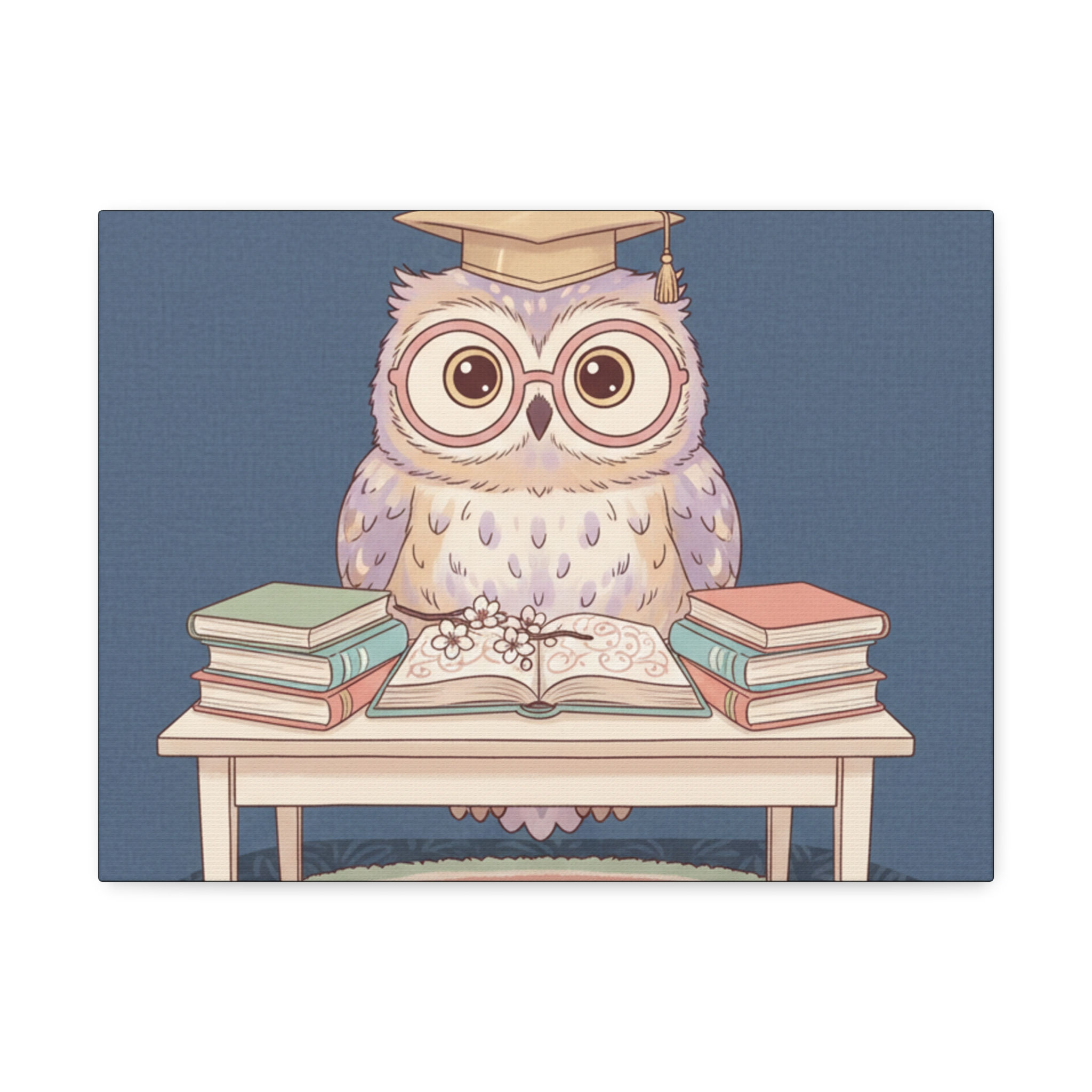 Owl Canvas Print – Be Gentle With Yourself