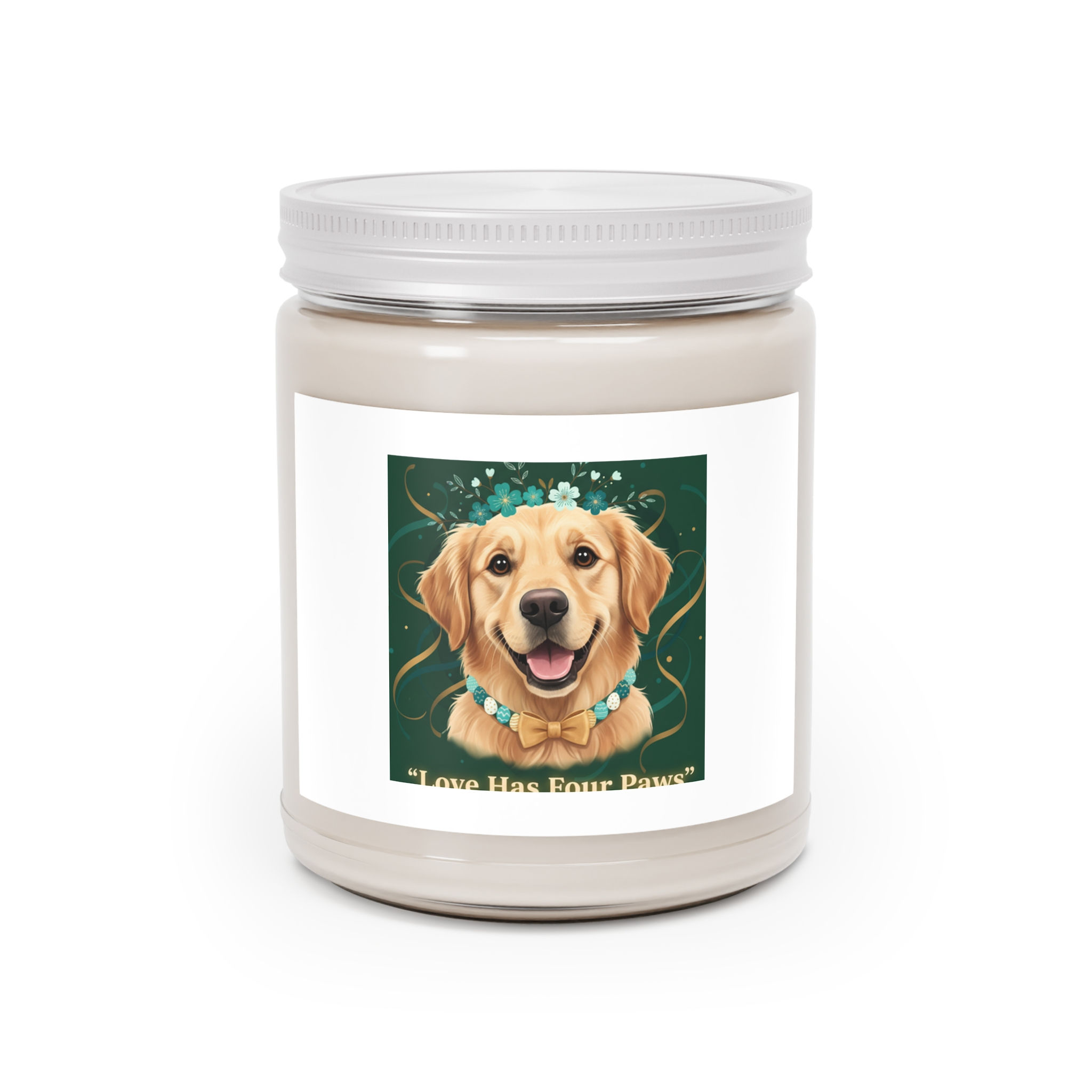 Golden Retriever Scented Candle – Love Has Four Paws