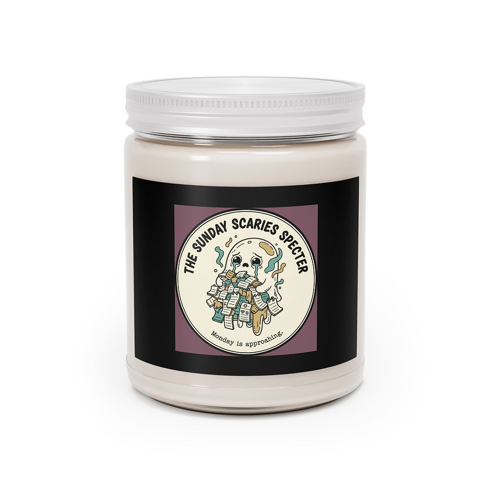 Thumbnail: Sunday Scaries Specter Scented Candle – The Sunday Scaries Specter Monday is App
