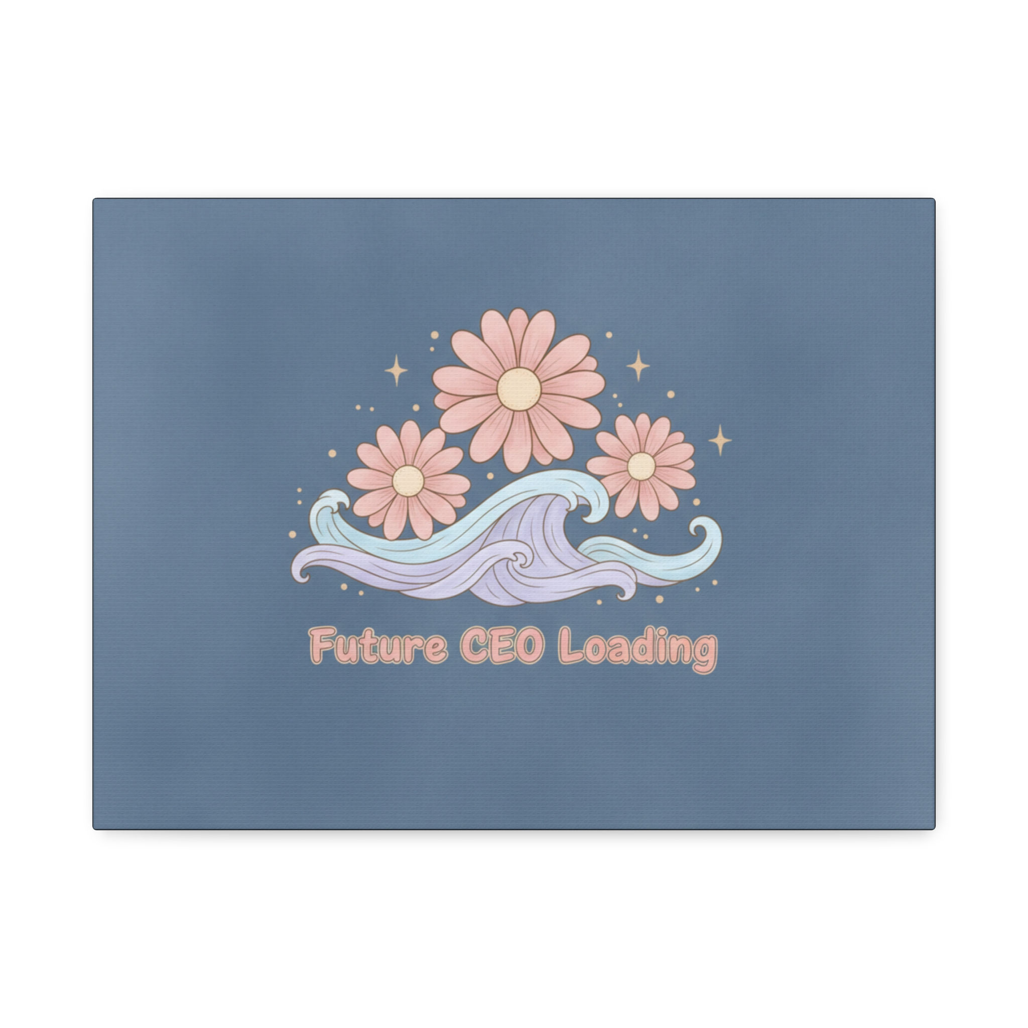 Daisies And Gentle Waves Canvas Print – Future Ceo Loading