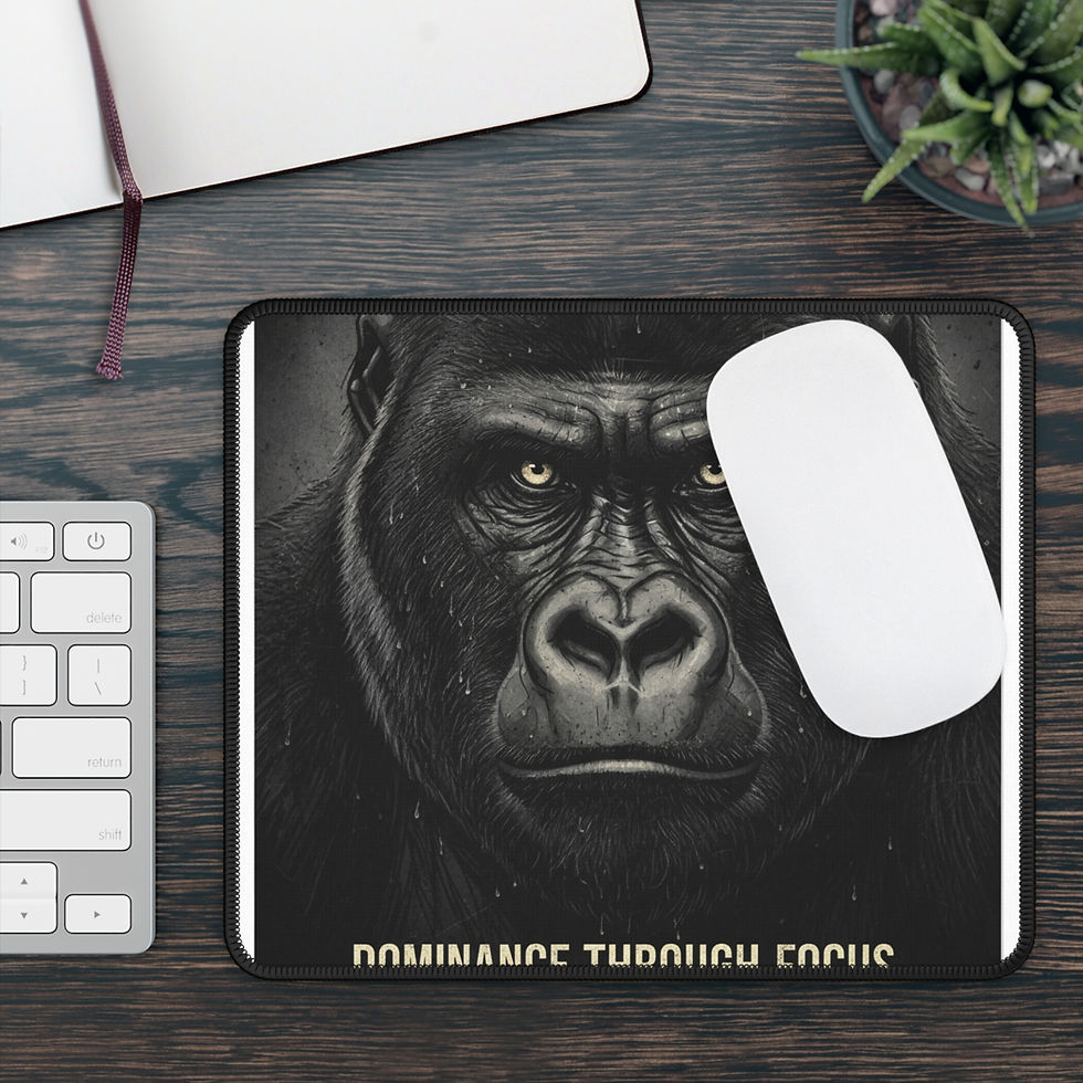 Thumbnail: Gorilla Mouse Pad – Dominance Through Focus