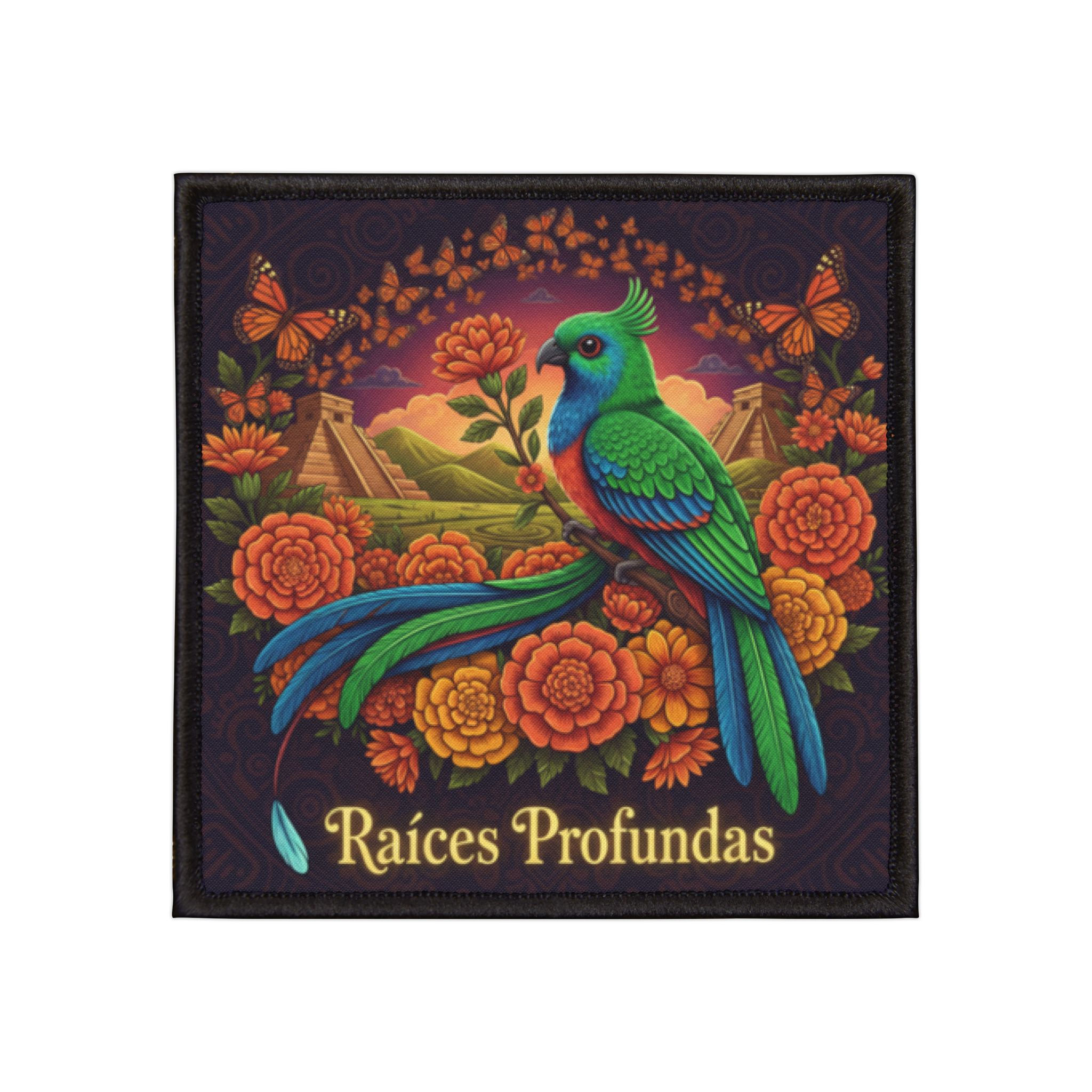 Quetzal Bird Iron-On Patch – Races Profundas