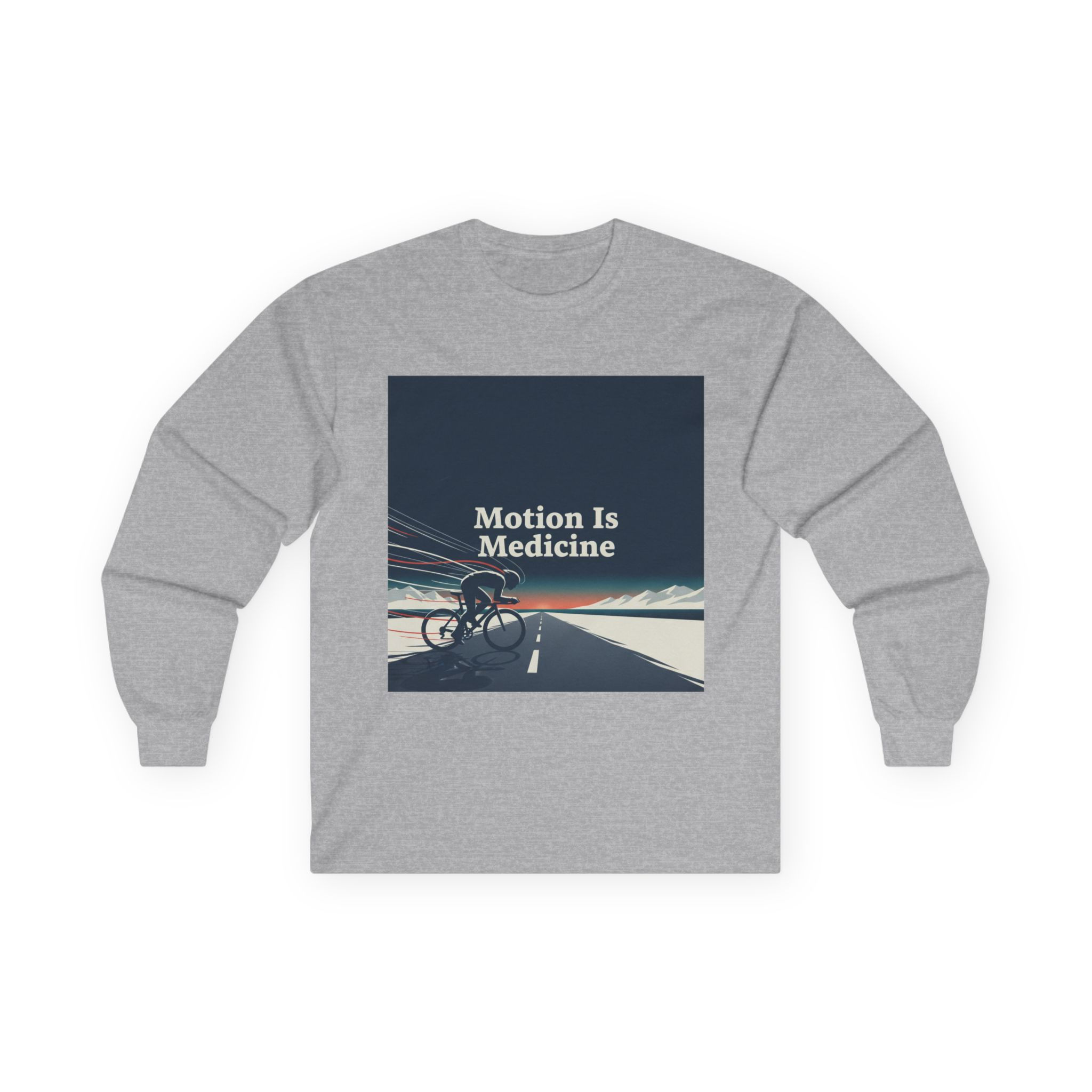 Cyclist Long Sleeve Tee – Motion is Medicine