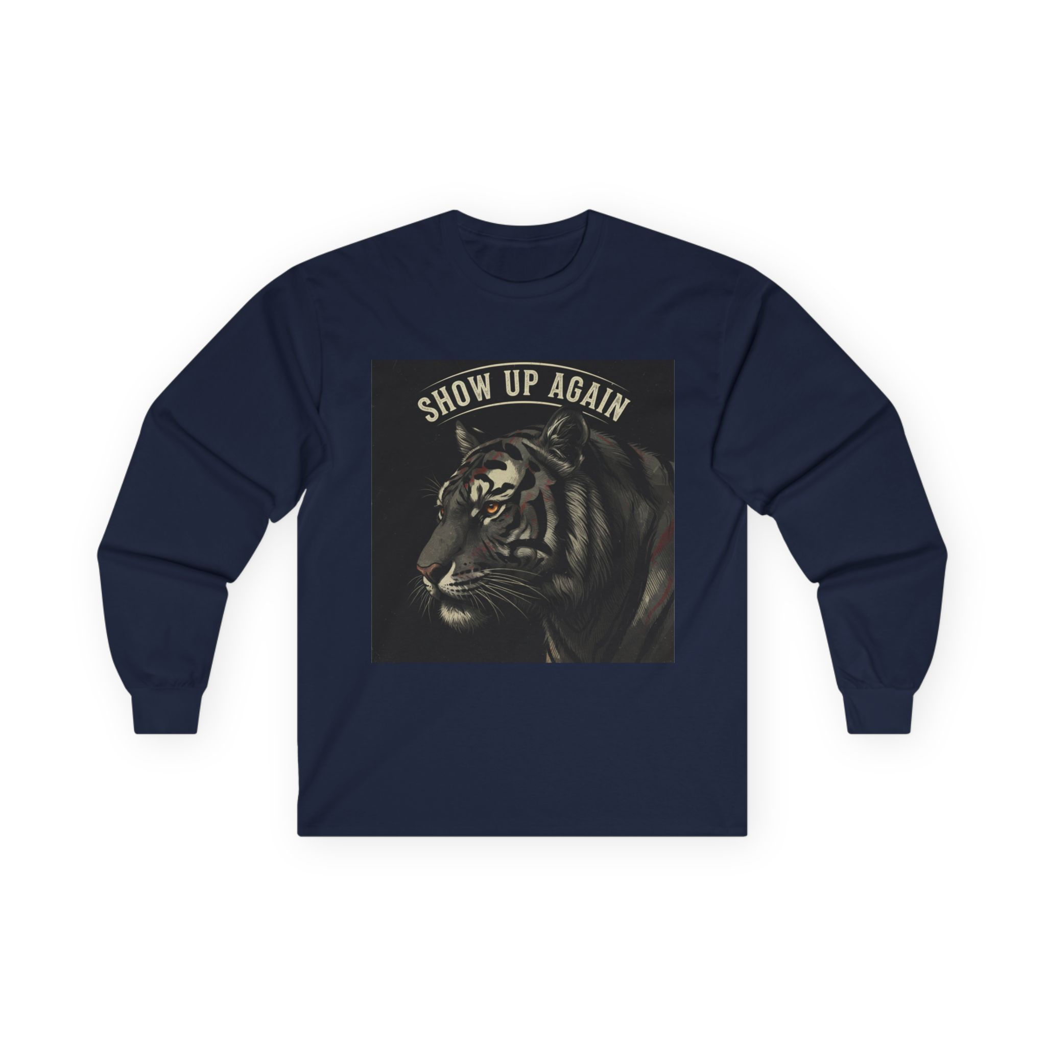 Tiger Long Sleeve Tee – Show Up Again