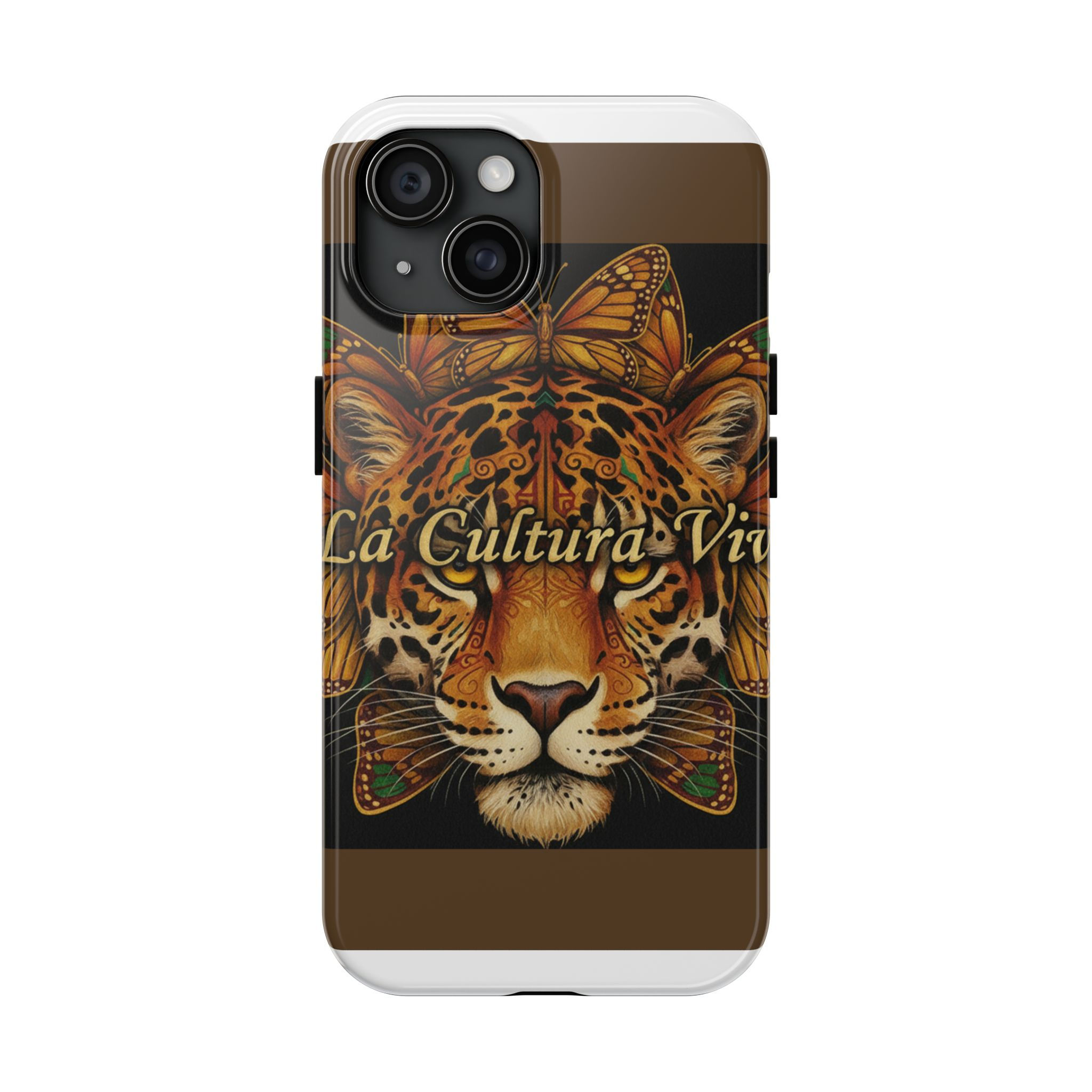Jaguar And Monarch Butterflies Tough Phone Case – La Cultura Vive