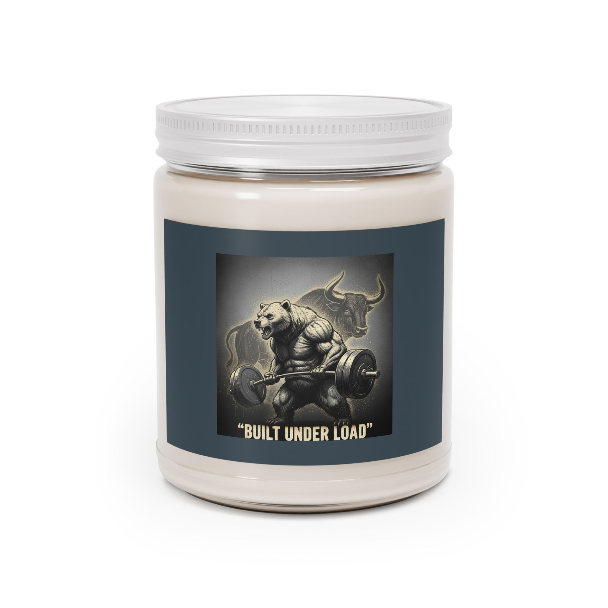 Bear Scented Candle – Built Under Load