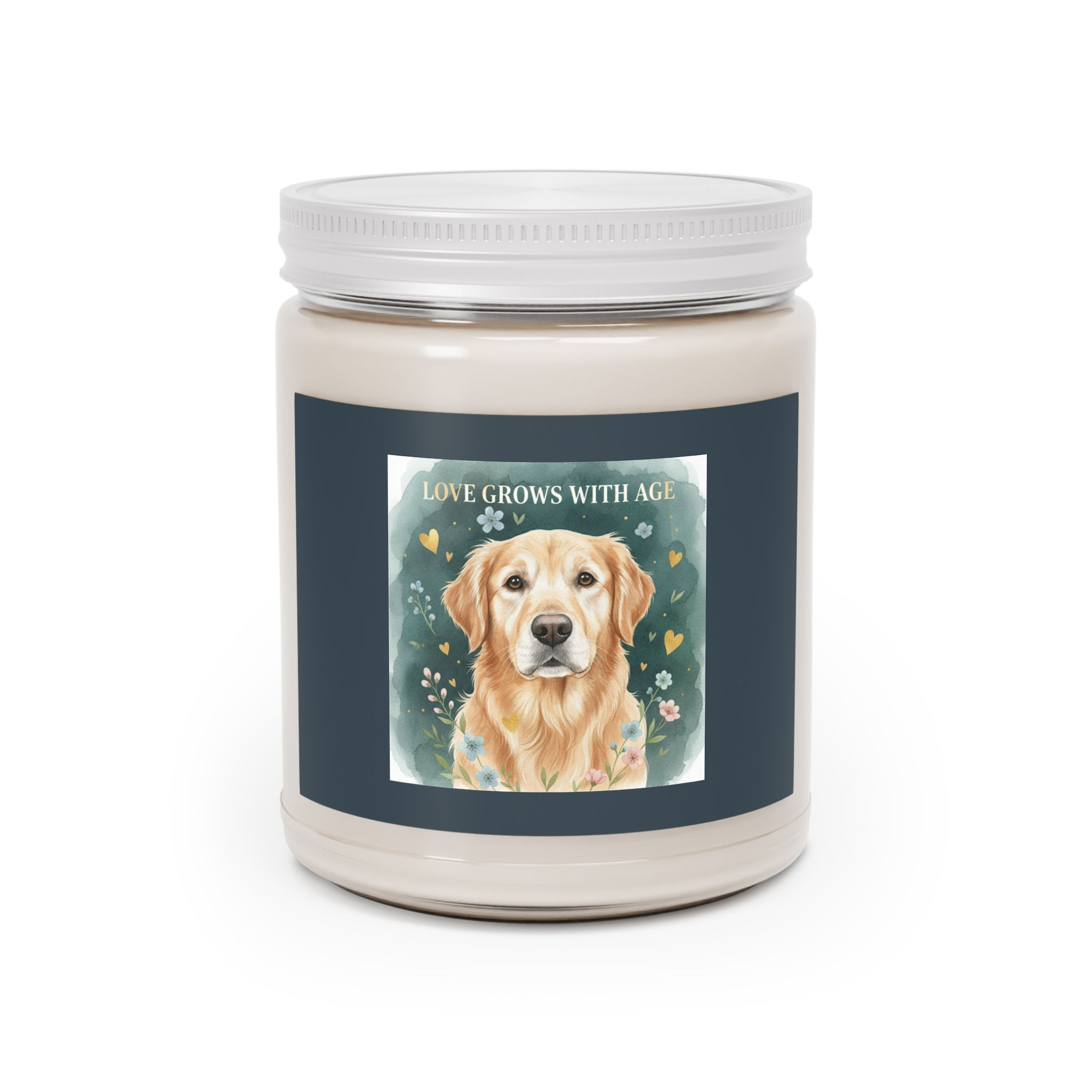 Golden Retriever Scented Candle – Love Grows With Age