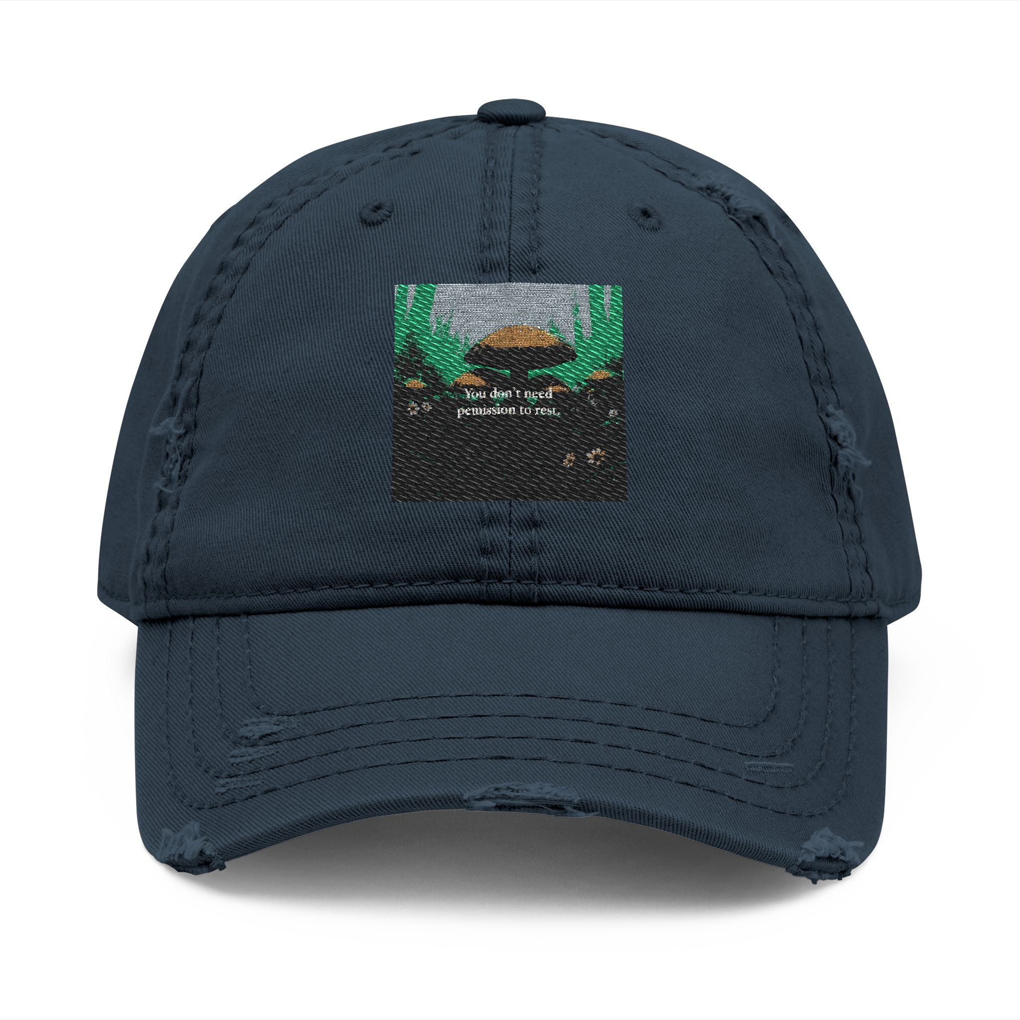 You Dont Need Permission to Rest Dad Hat – Room Decor