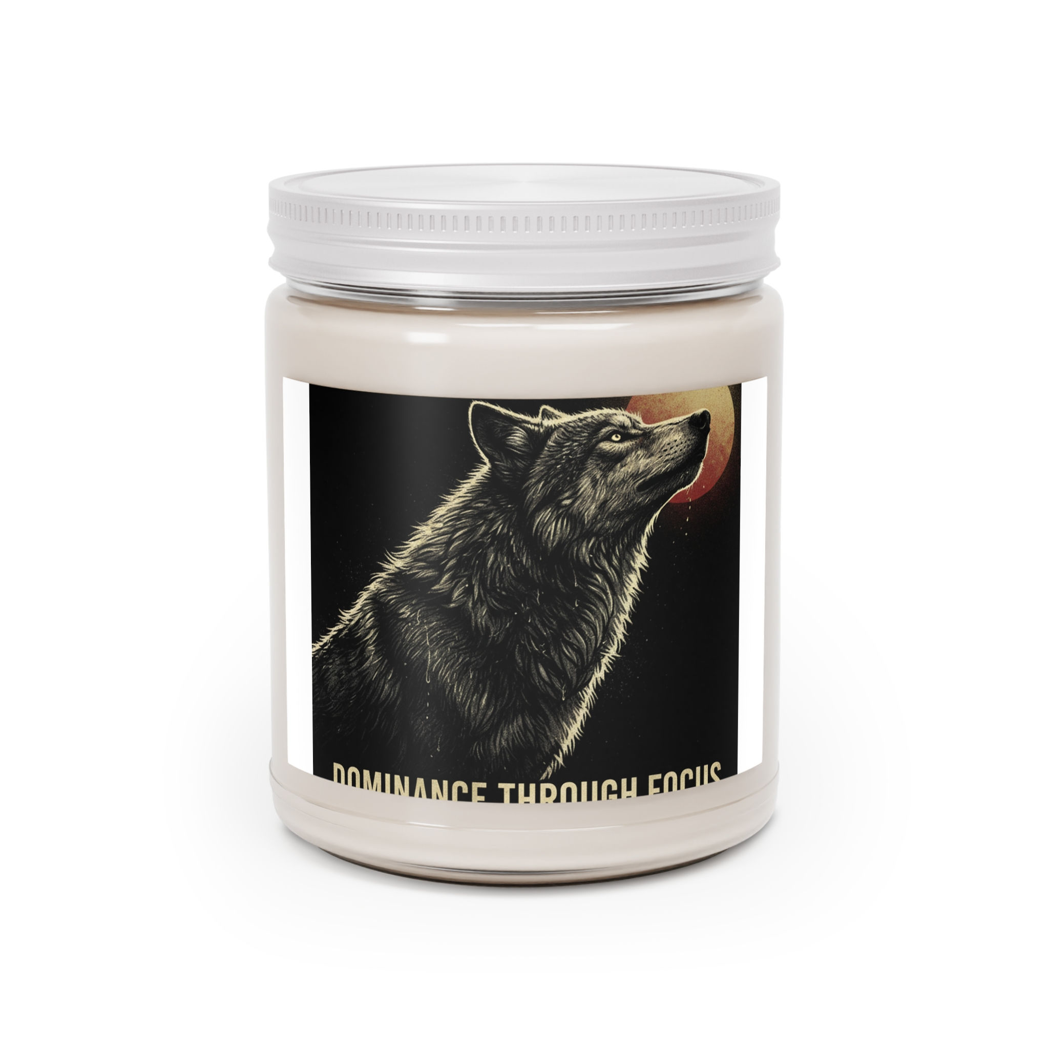 Wolf Scented Candle – Dominance Through Focus