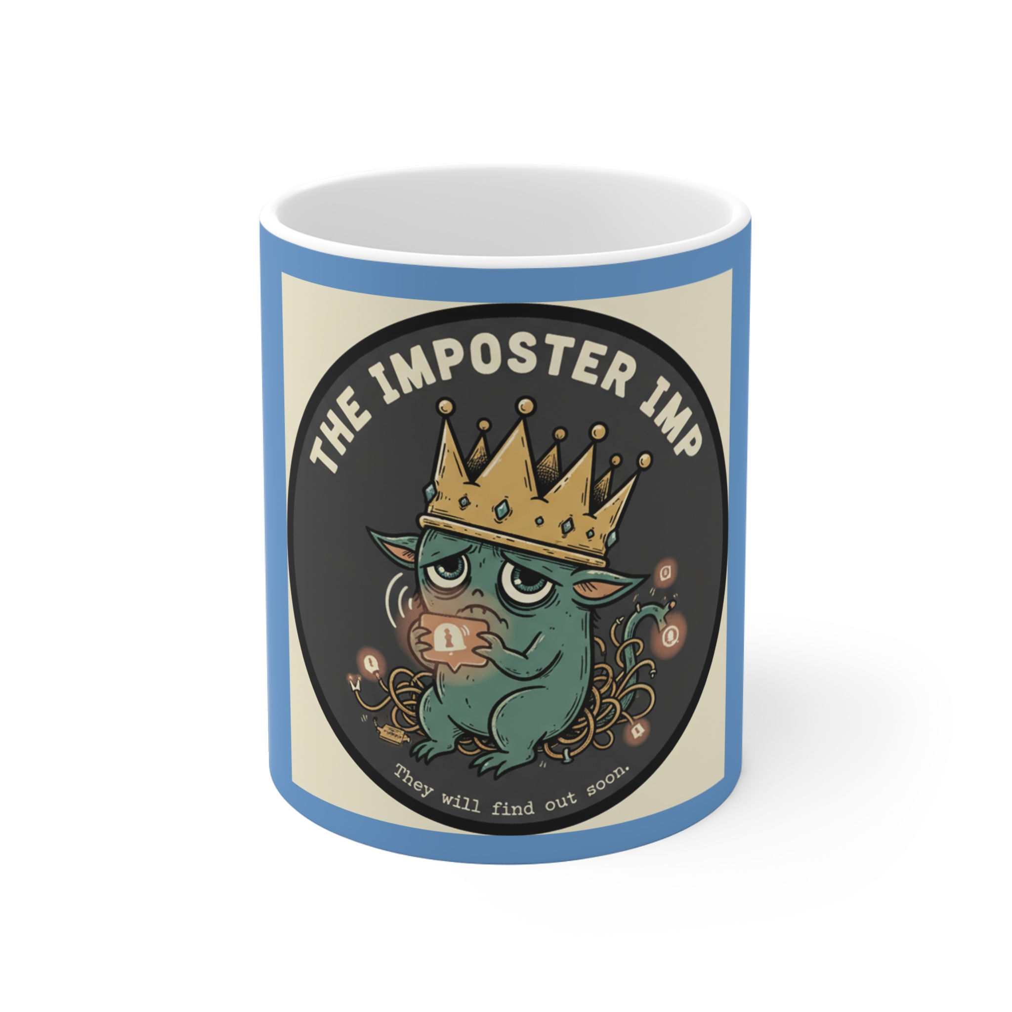 The Imposter Imp Mug 11oz – They Will Find Out Soon