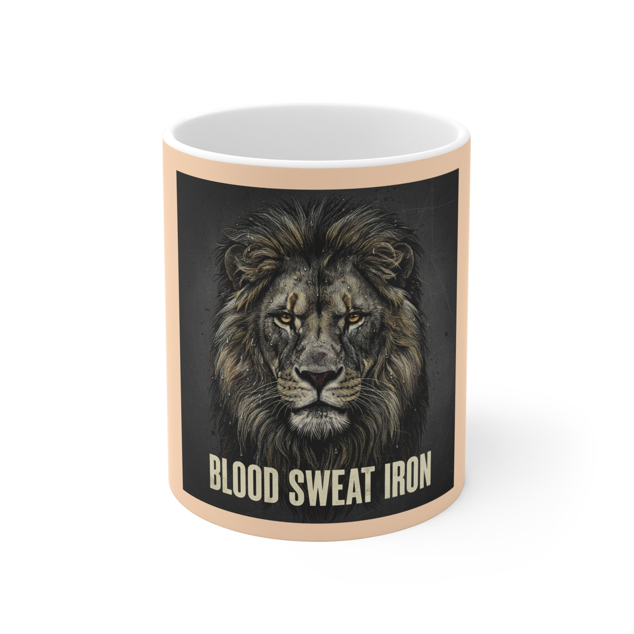Lion Mug 11oz – Blood Sweat Iron