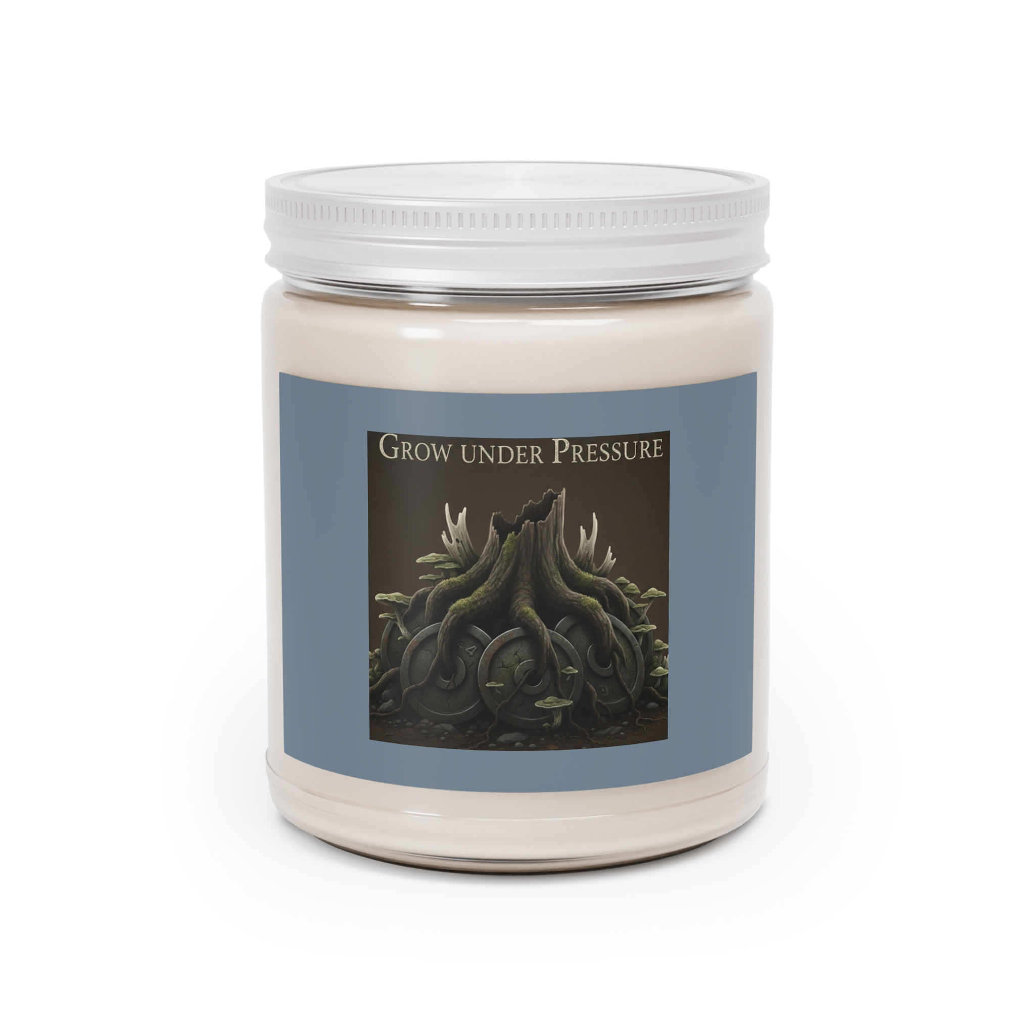 Grow Under Pressure Scented Candle – Room Decor