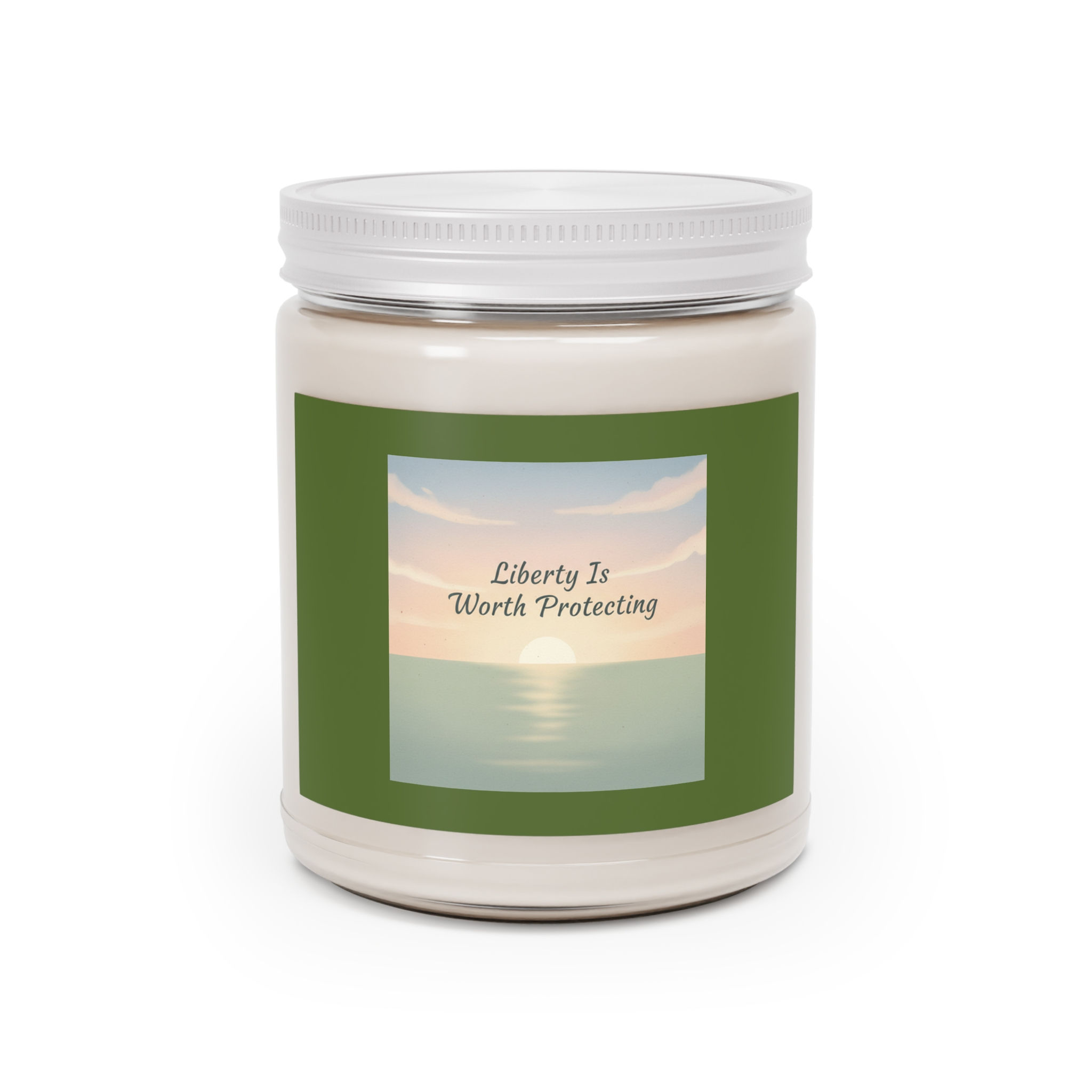 Ocean At Sunrise Scented Candle – Liberty is Worth Protecting