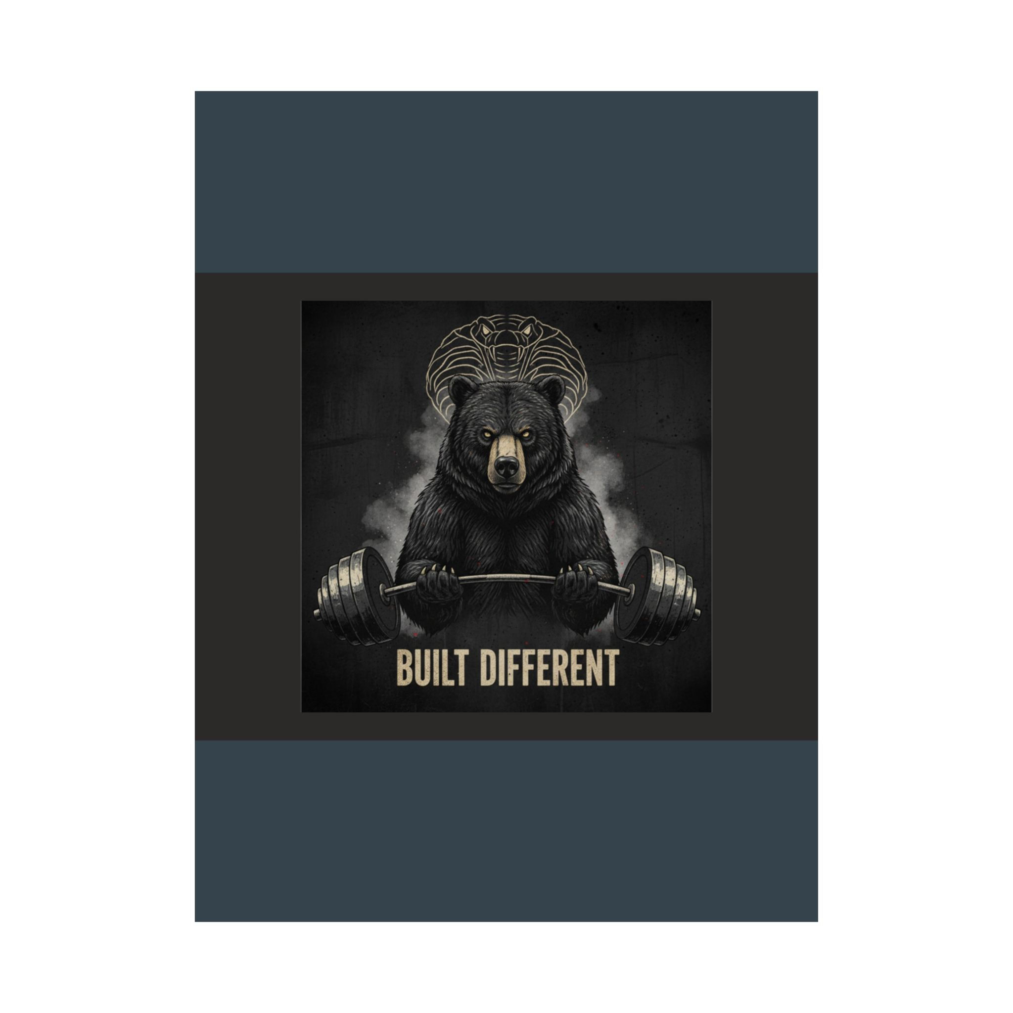 Bear Poster 18x24 – Built Different