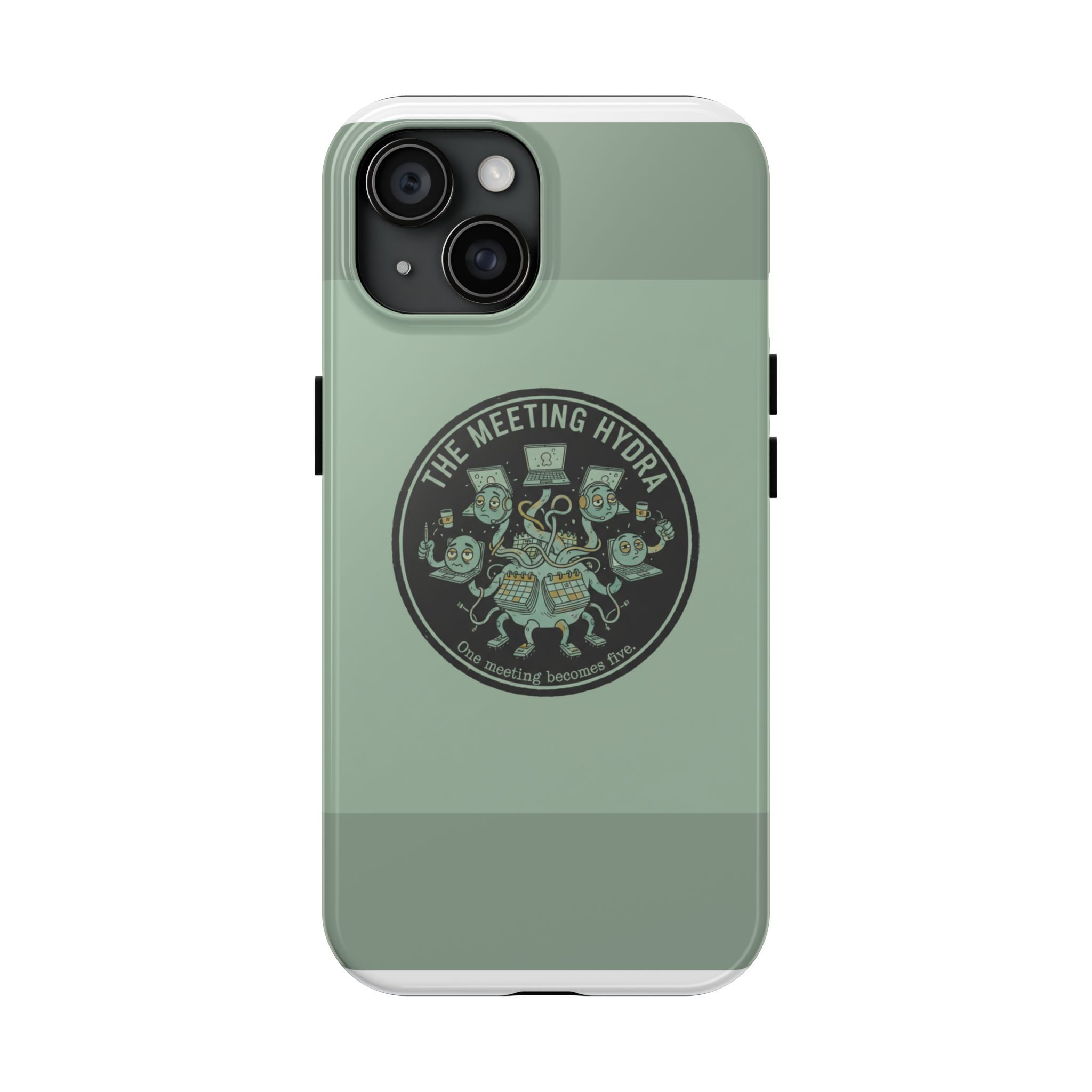 The Meeting Hydra Tough Phone Case – One Meeting Becomes Five