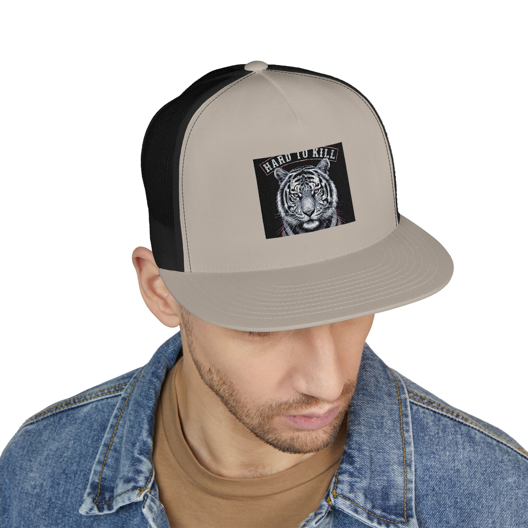 Tiger Trucker Cap – Hard to Kill