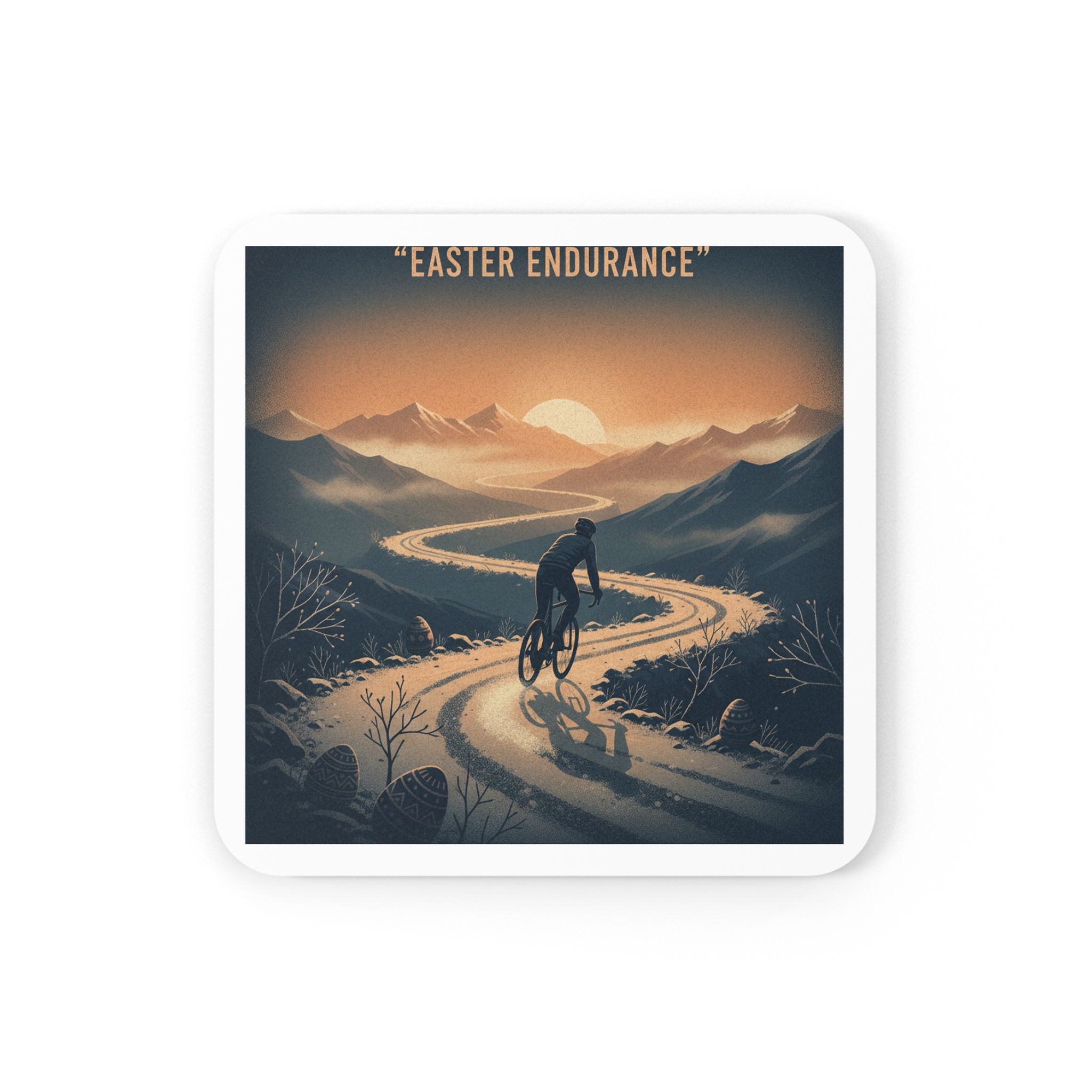 Cyclist Cork Coaster – Easter Endurance
