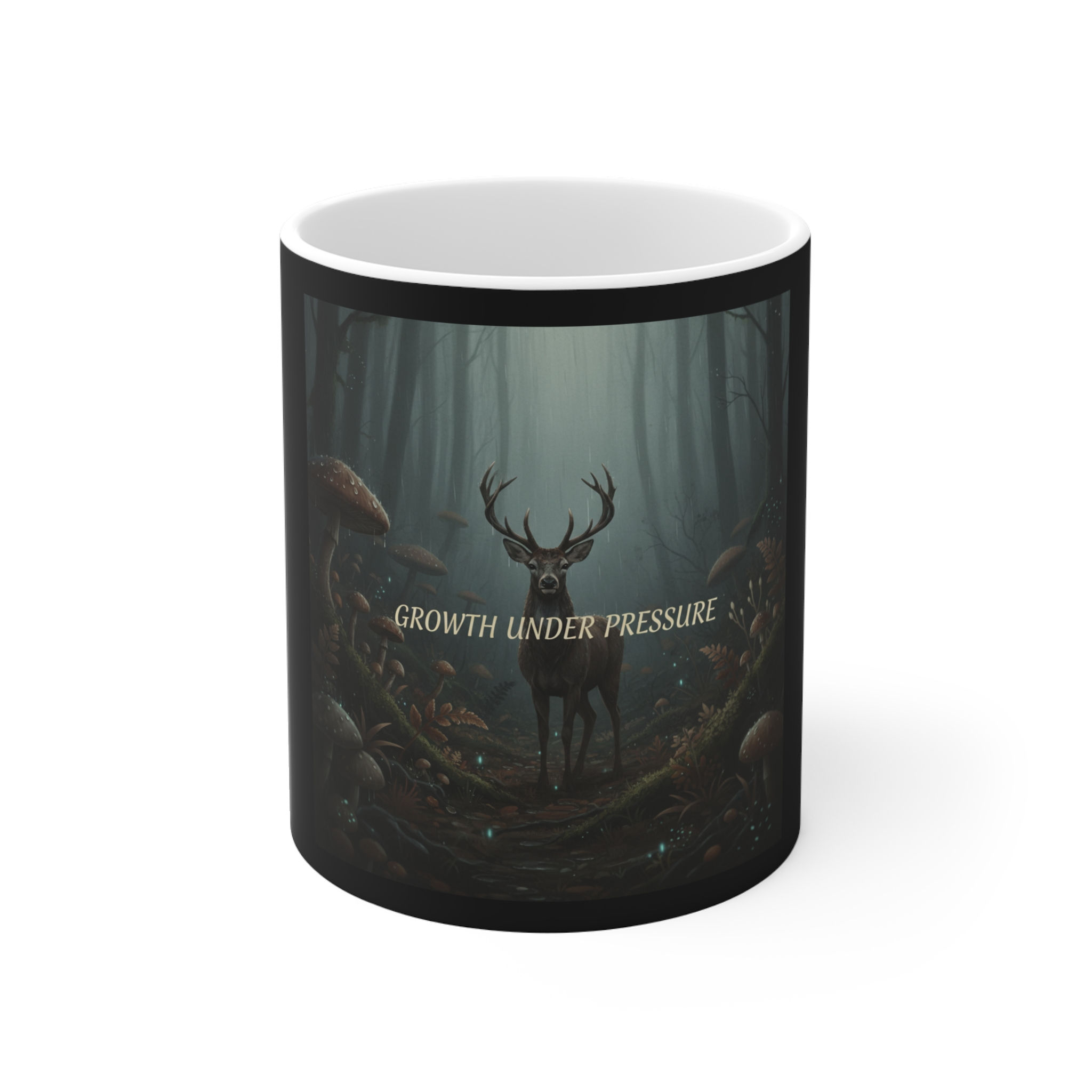 Deer Mug 11oz – Growth Under Pressure