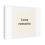 Thumbnail: Love remains - Canvas Wall Art