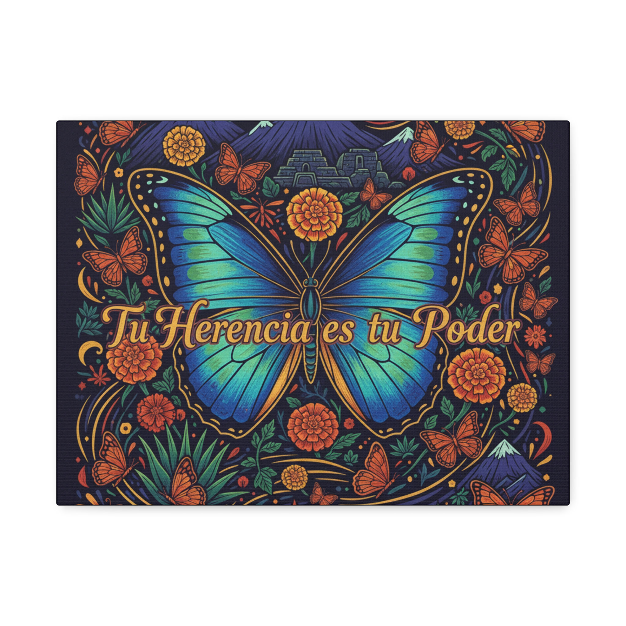 Butterfly Canvas Print – Tu Herencia es Tu Poder