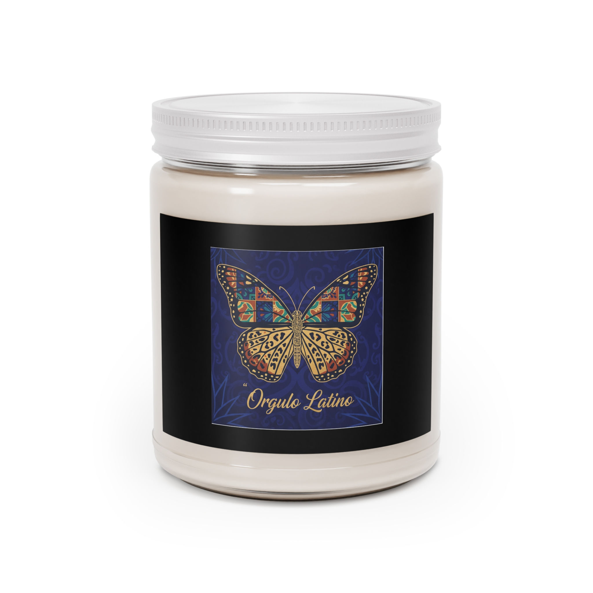 Butterfly Scented Candle – Orgullo Latino