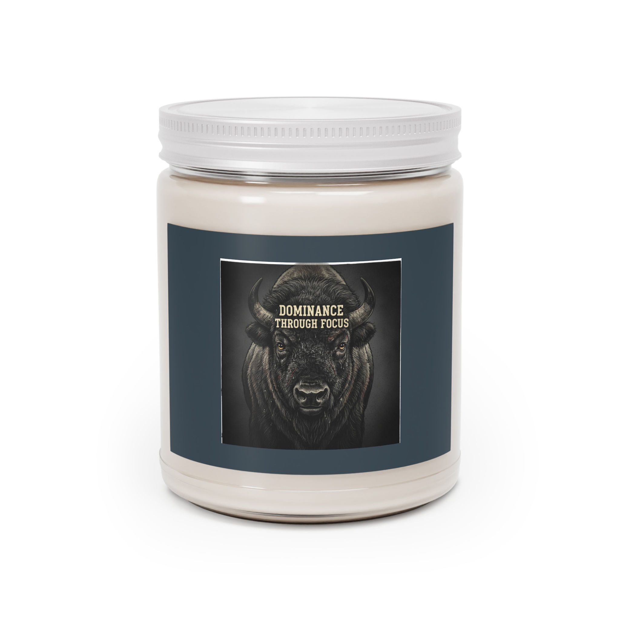 Bison Scented Candle – Dominance Through Focus