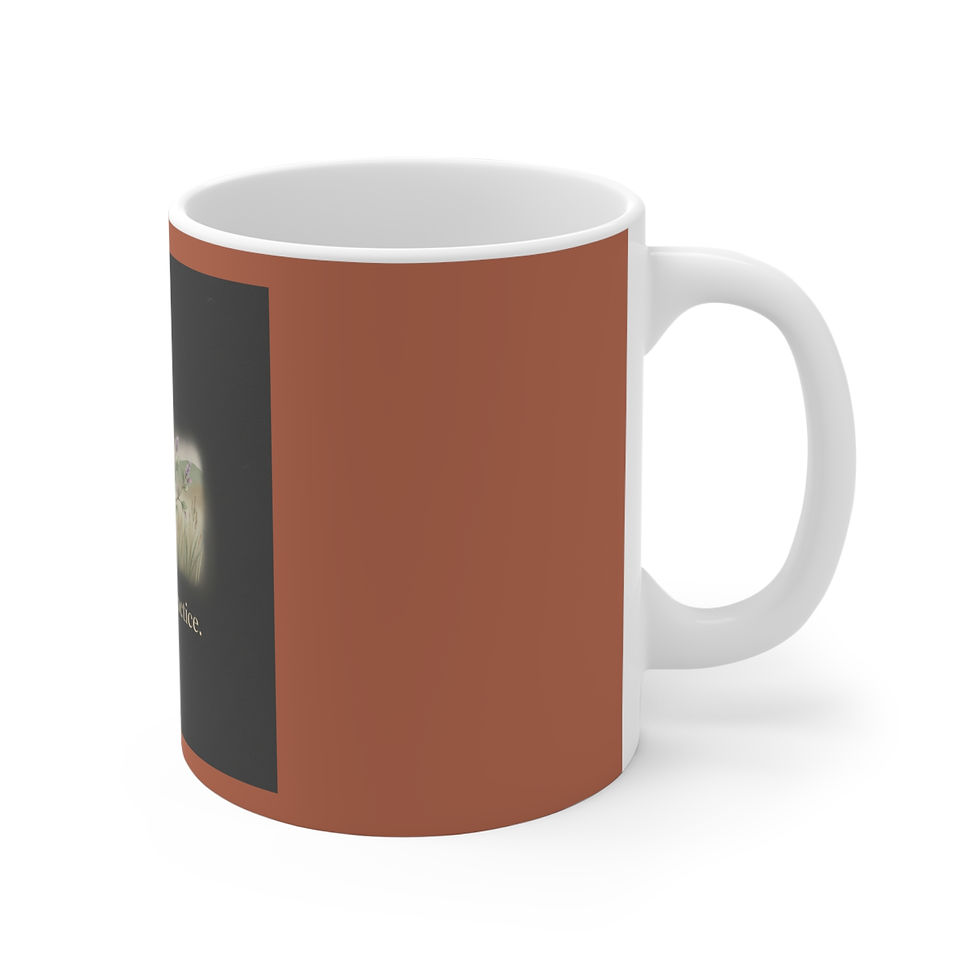 Thumbnail: Bluebird Mug 11oz – Peace is a Practice