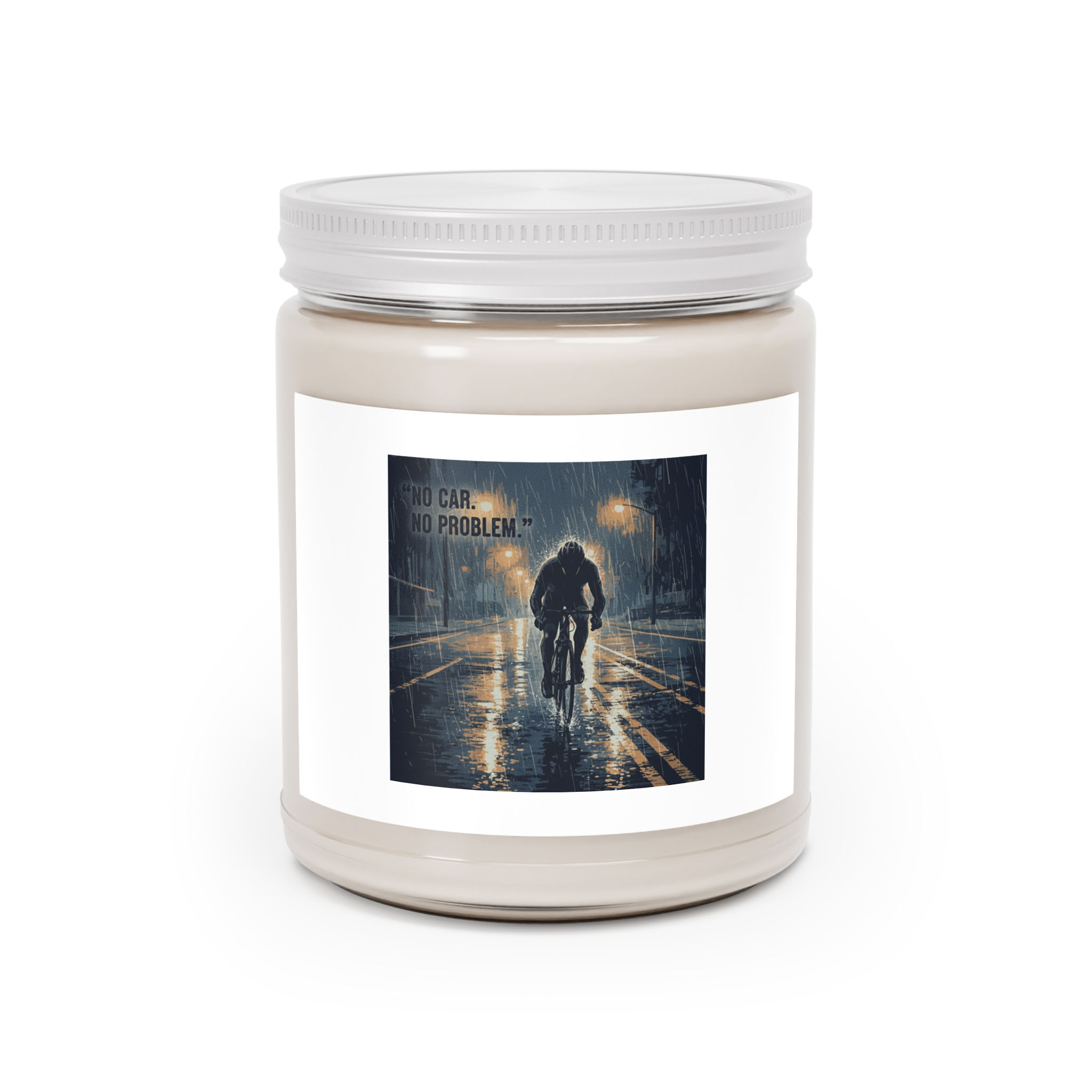 Cyclist Scented Candle – No Car No Problem