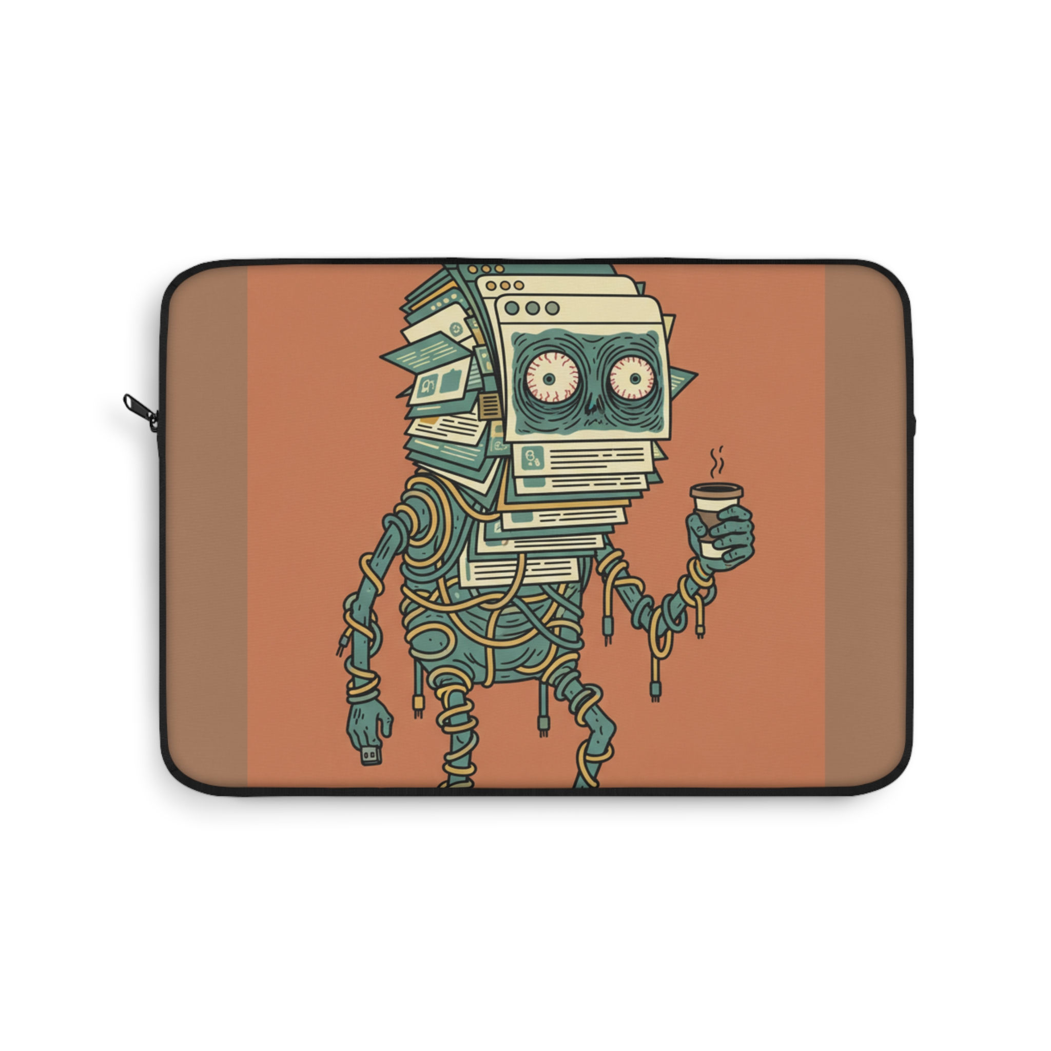 Tab Zombie Todd Laptop Sleeve – Tab Zombie Todd Never Closes
