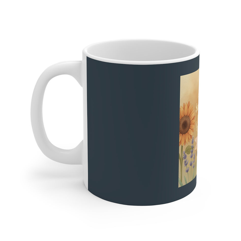 Thumbnail: Bumblebee Mug 11oz – Small Joys Big Life