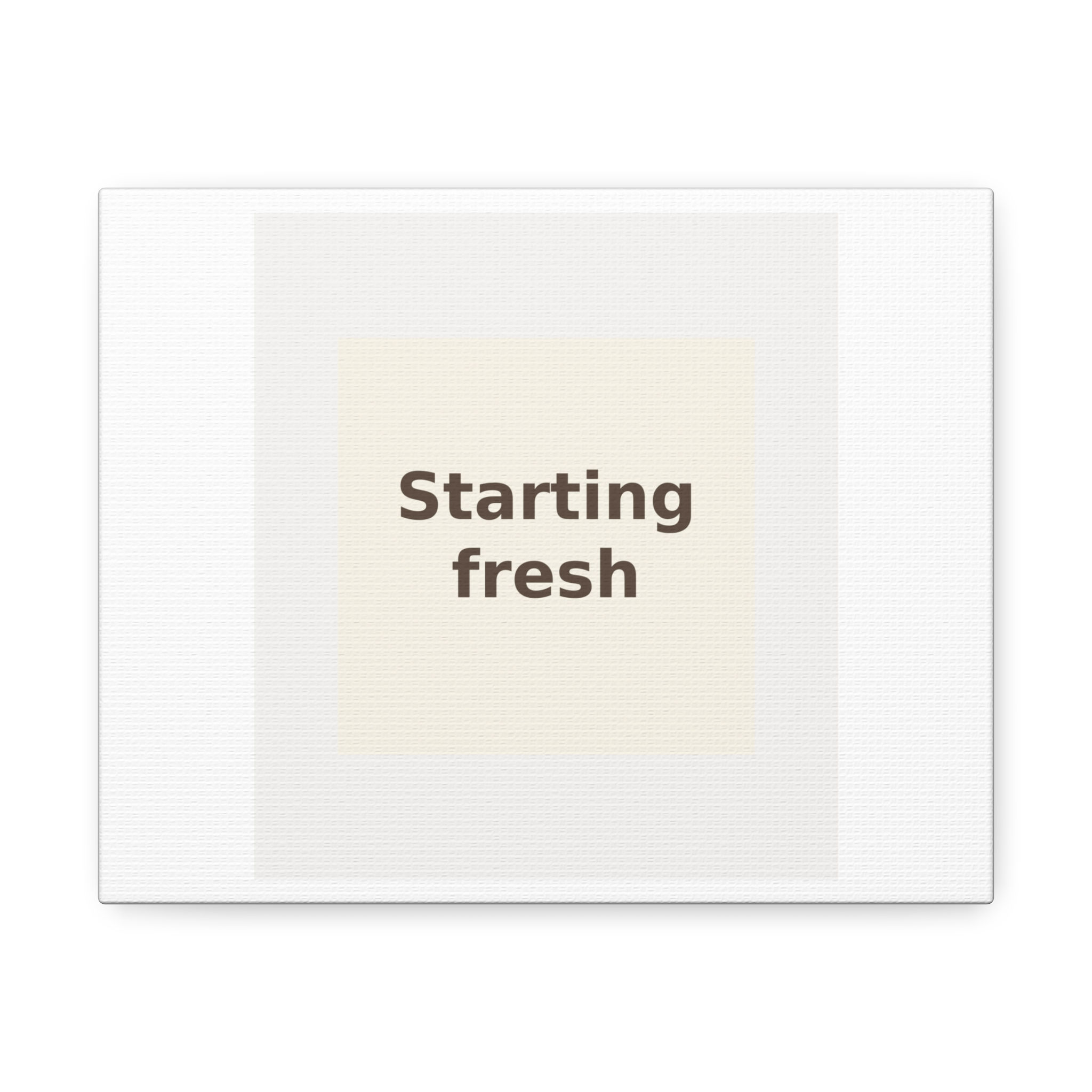 Starting fresh - Desk Mat