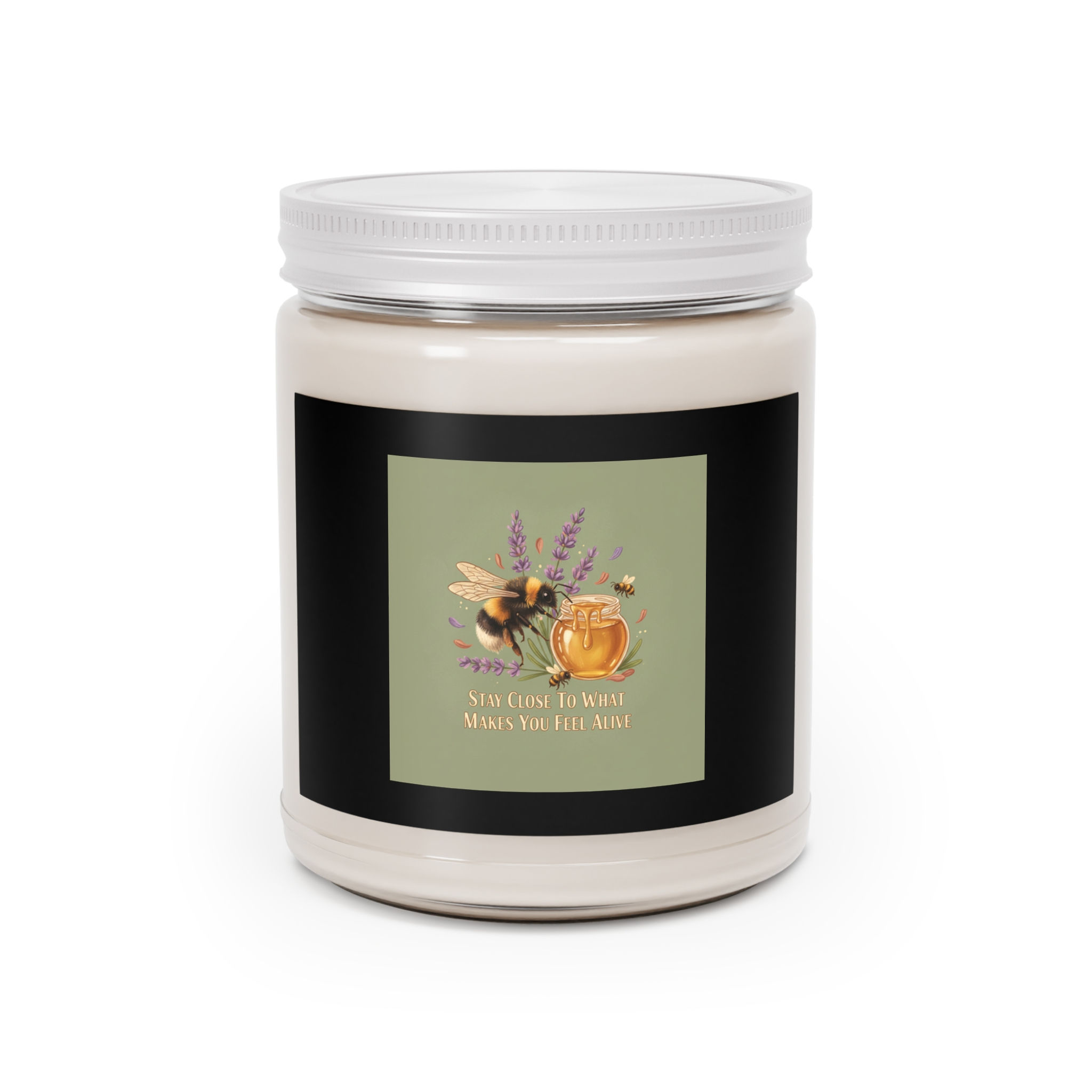 Bumblebee Scented Candle – Stay Close to What Makes You Feel Alive