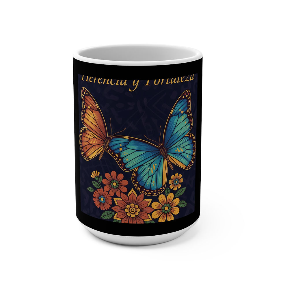 Thumbnail: Herencia y Fortaleza Mug 15oz – Home Decor