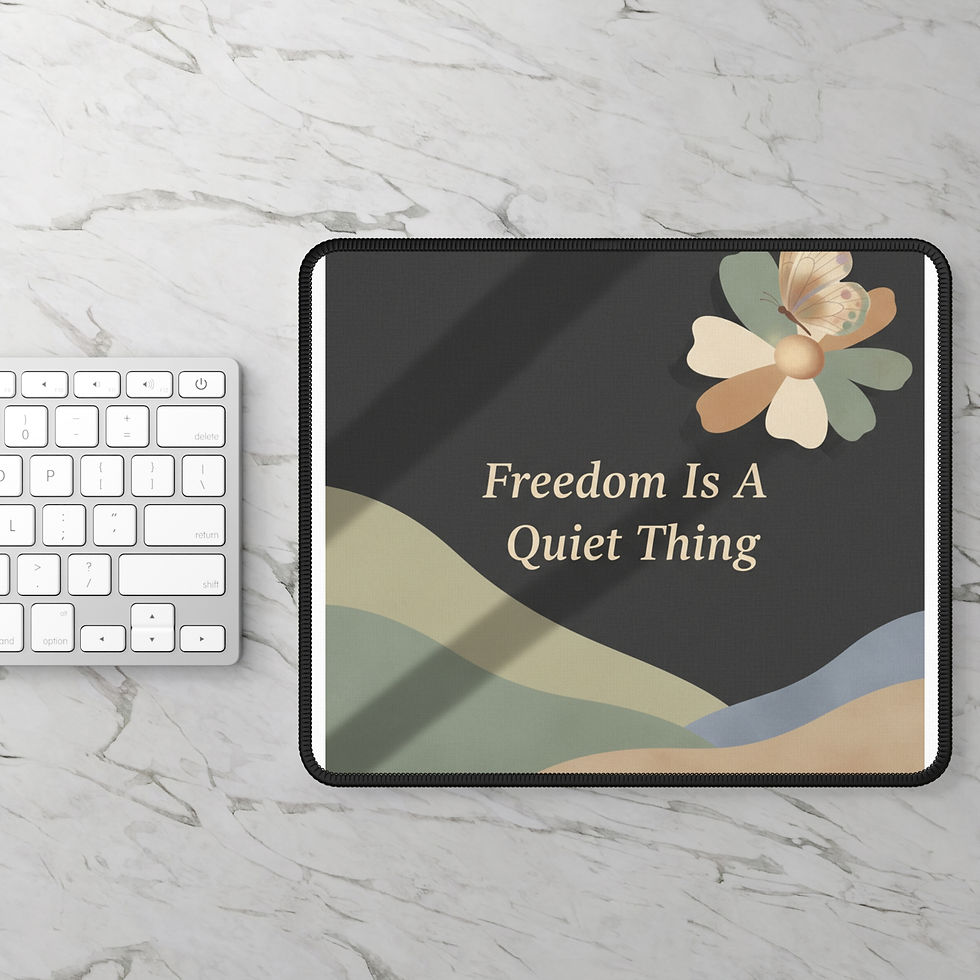 Thumbnail: Butterfly Mouse Pad – Freedom is a Quiet Thing