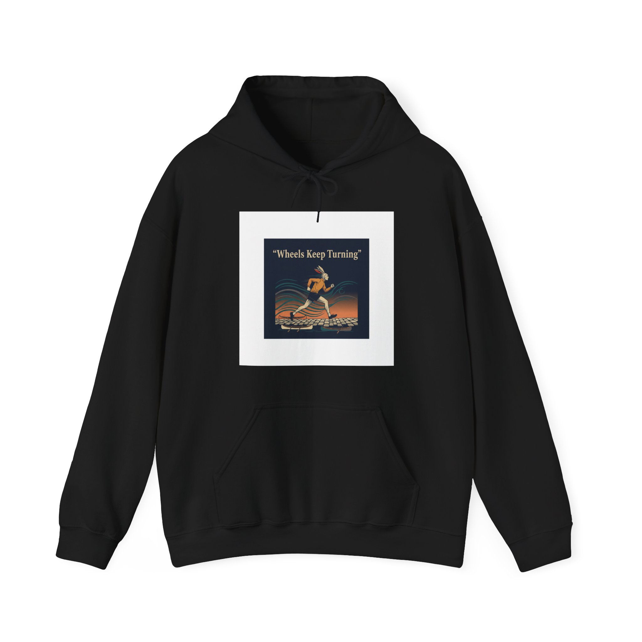 Rabbit Hoodie – Wheels Keep Turning