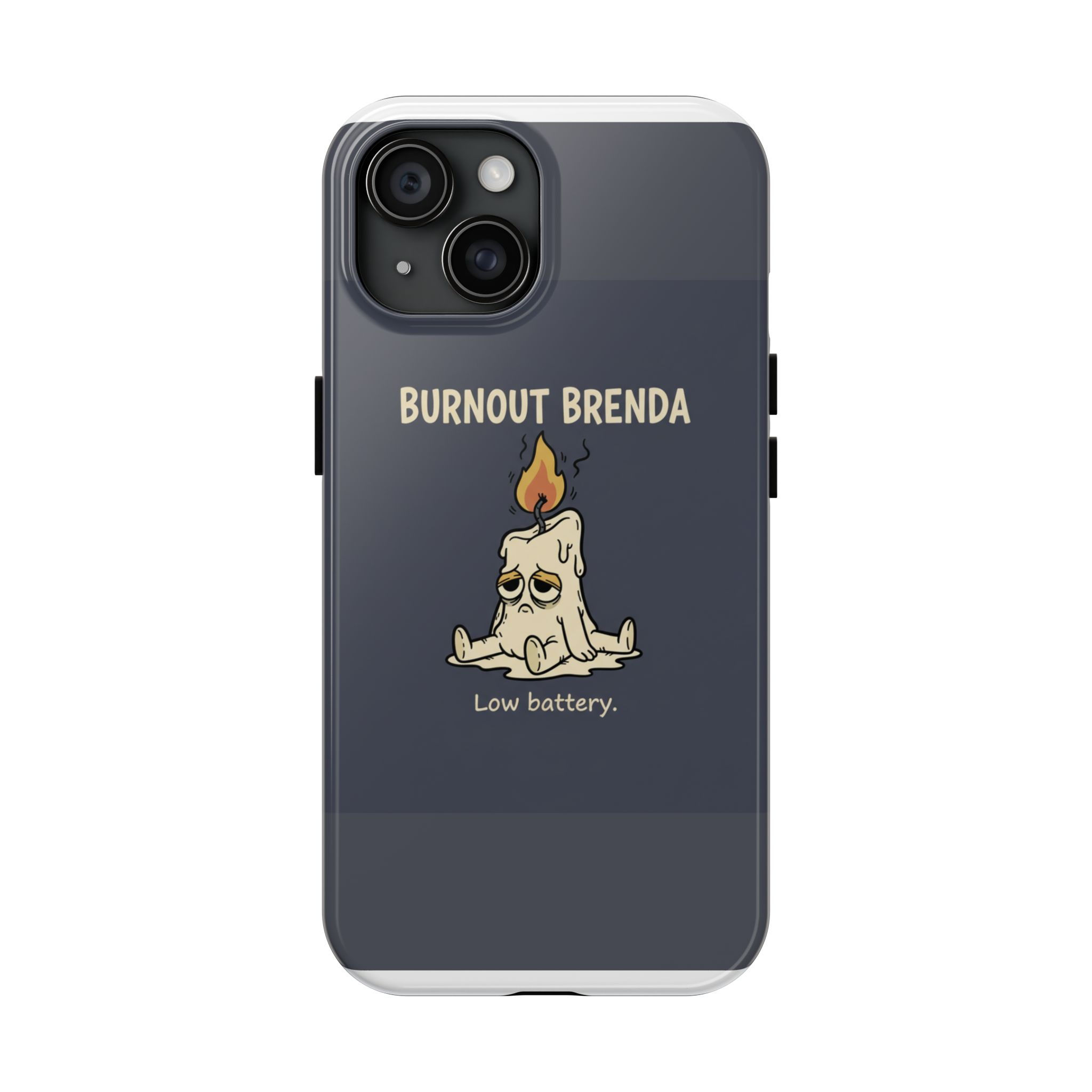 Burnout Brenda Tough Phone Case – Low Battery