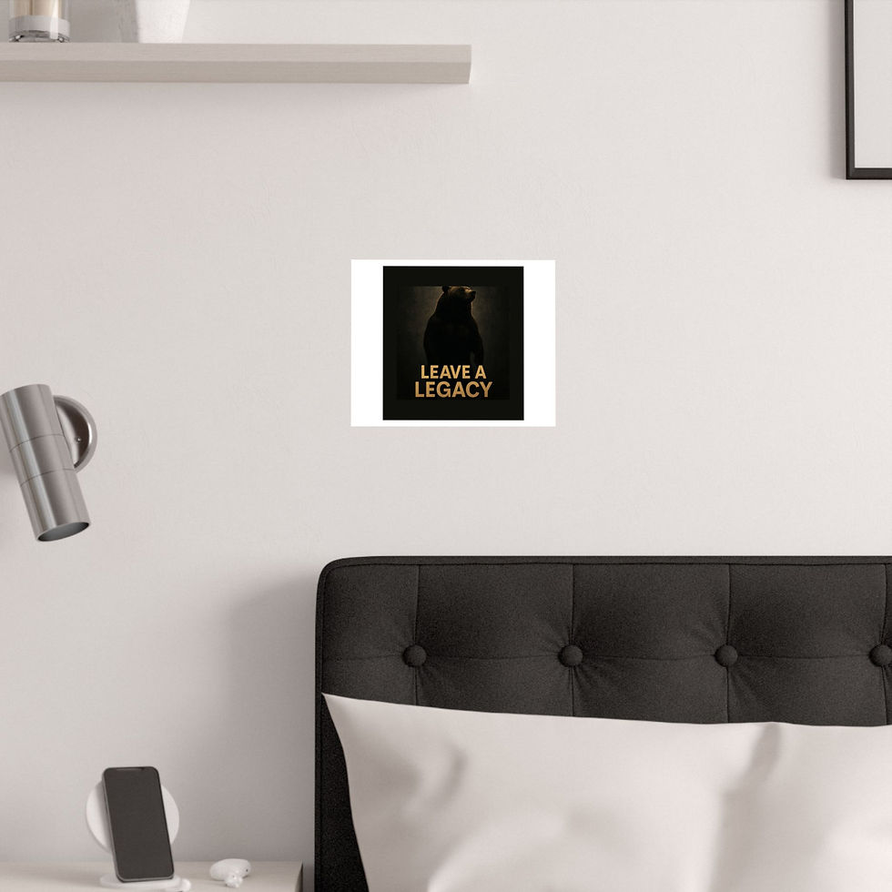 Thumbnail: Leave a legacy. | Satin Posters (210gsm)