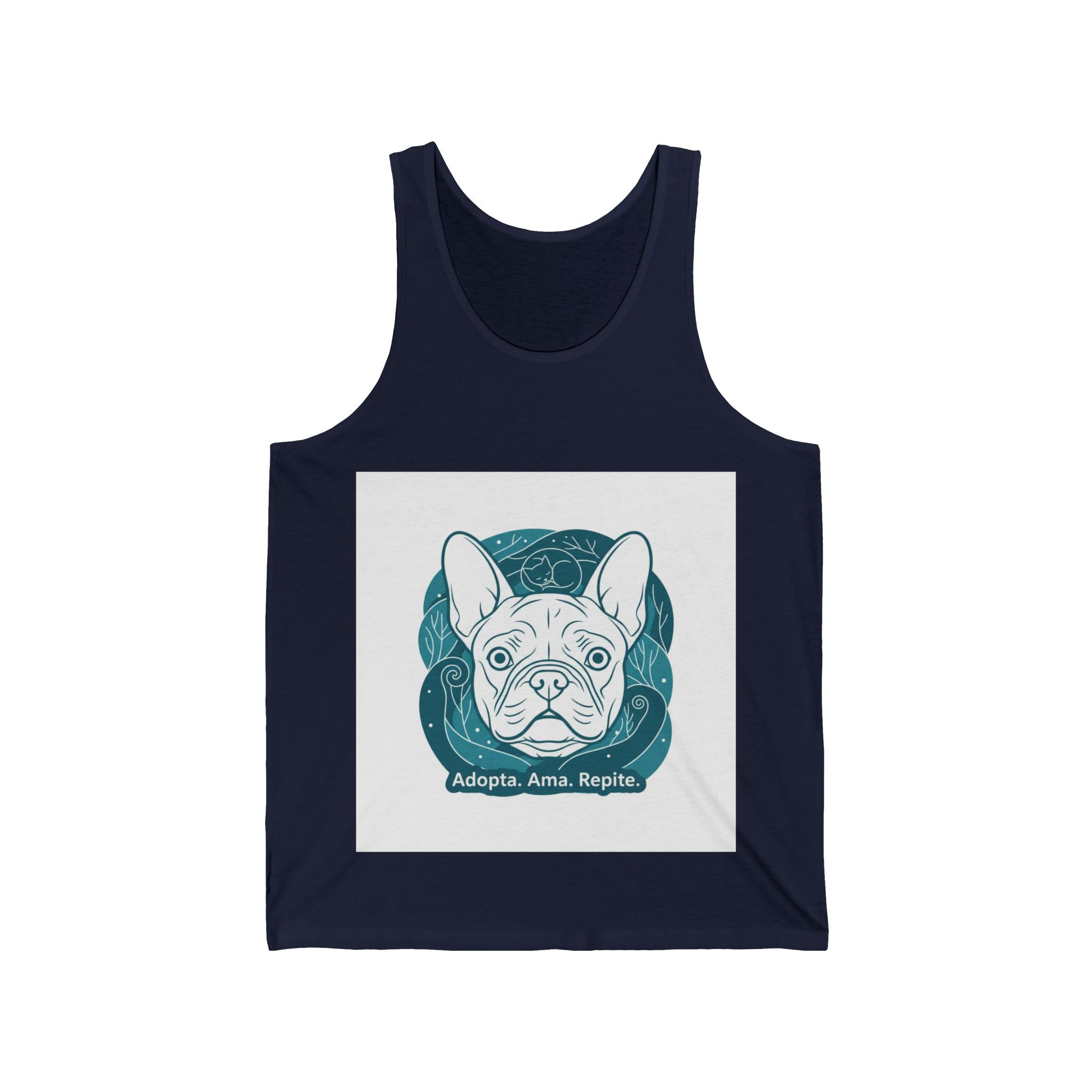 Dog Tank Top – Adopta. Ama. Repite