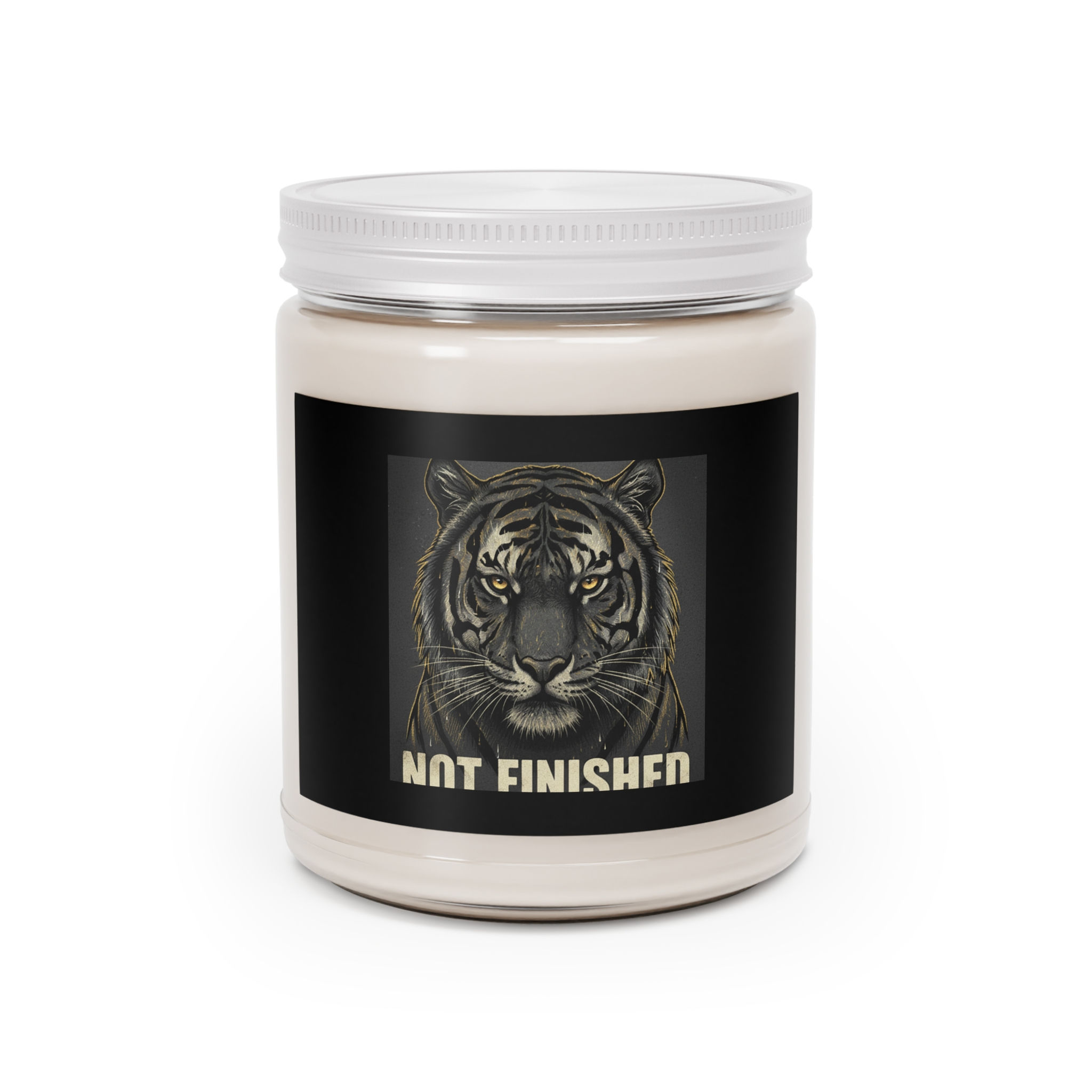 Tiger Scented Candle – Not Finished