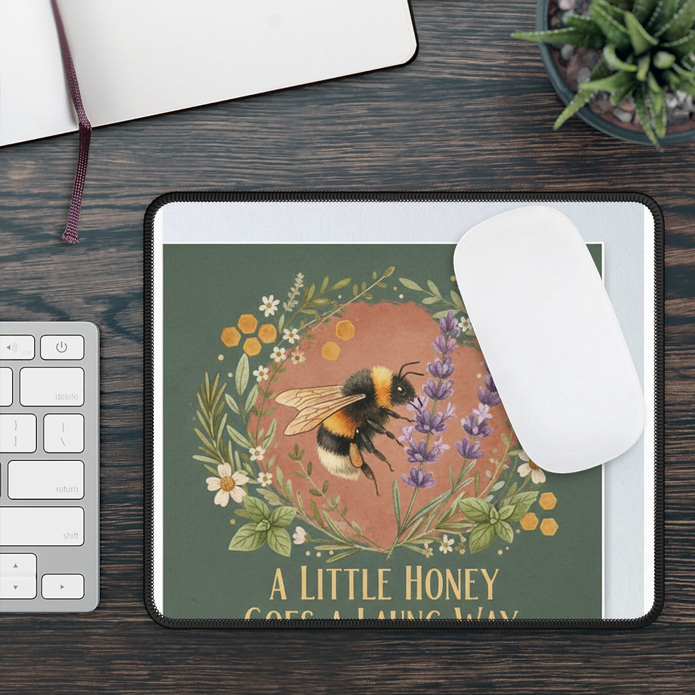 Thumbnail: Bumblebee Mouse Pad – A Little Honey Goes a Long Way