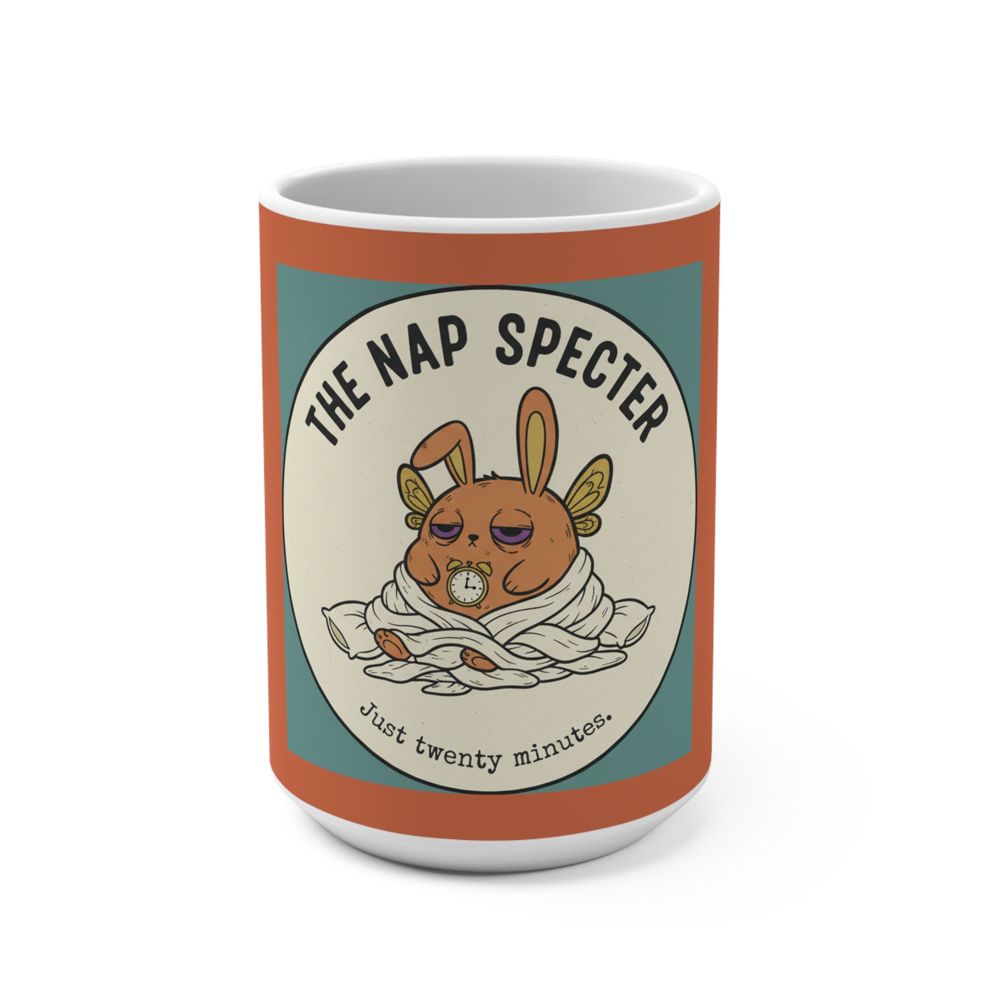 Bunny Mug 15oz – The Nap Specter Just Twenty Minutes