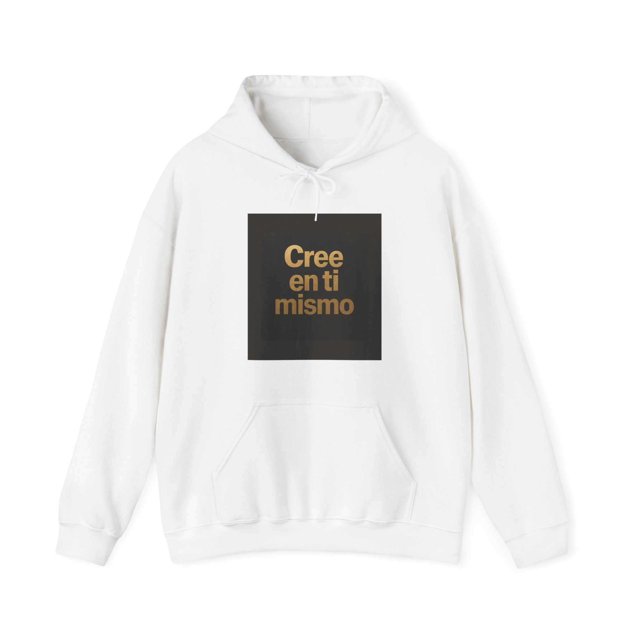 Cree en ti mismo | Hoodie Gildan 18500