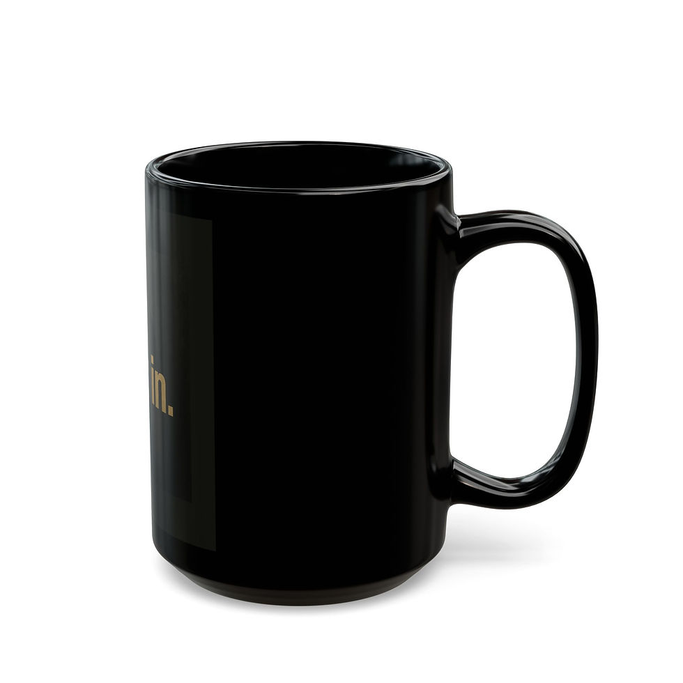 Thumbnail: Lock in. | Black Mug 11oz/15oz