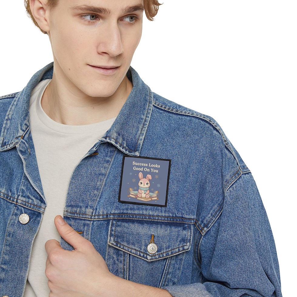Thumbnail: Rabbit Iron-On Patch – Success Looks Good on You