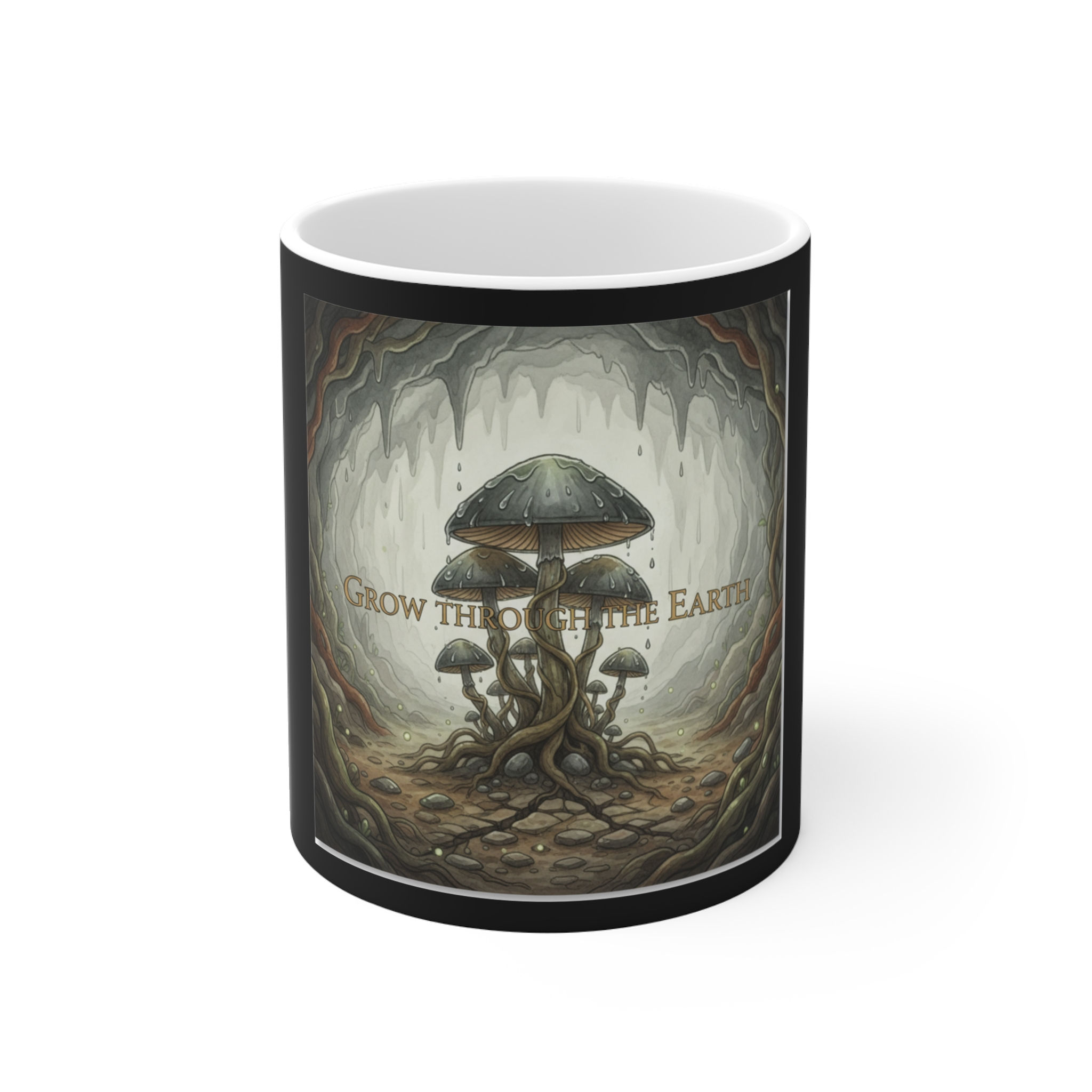 Mushrooms In A Mug 11oz – Grow Through the Earth